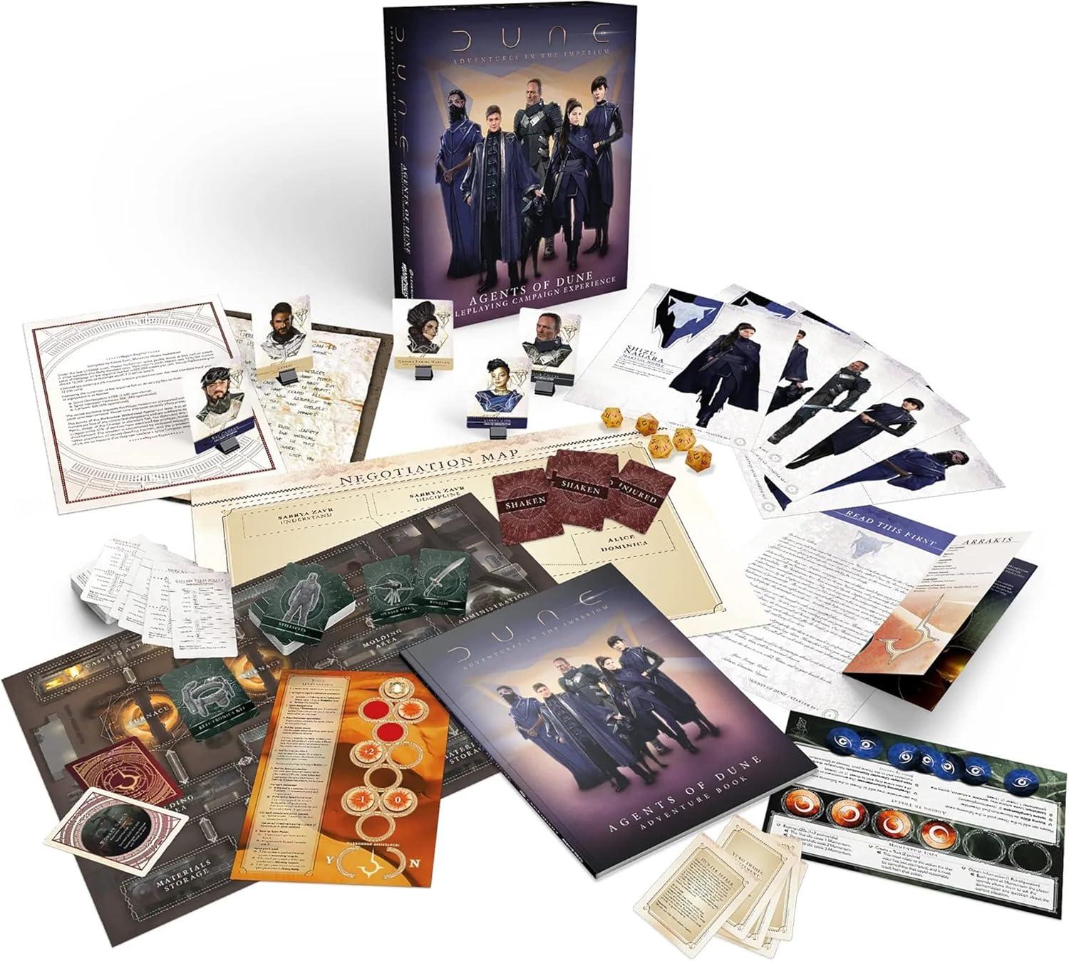 Dune Adventures In The Imperium: Agents of Dune Box Set