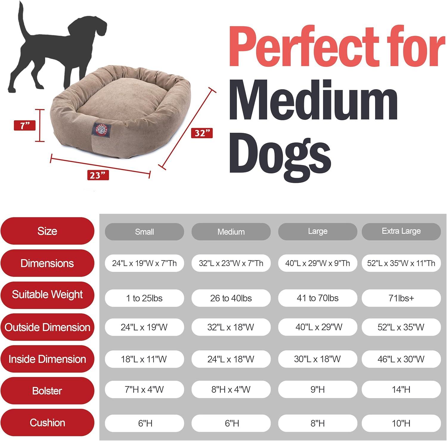 Majestic Pet Products Oval Pet Bed