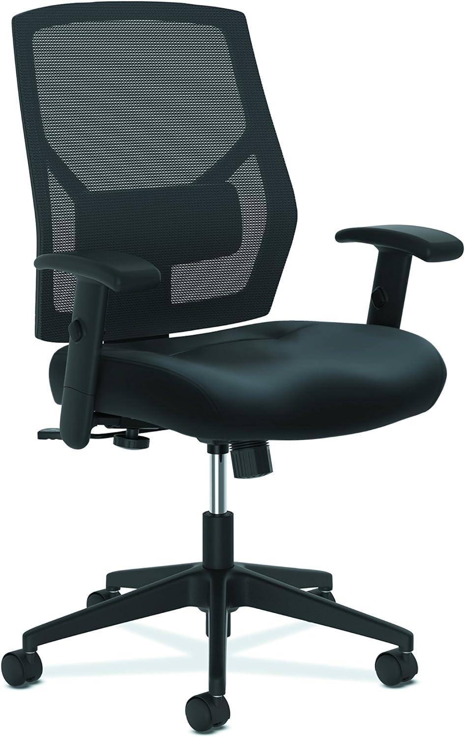 ErgoFlex 360 High-Back Black Mesh & Plastic Task Chair