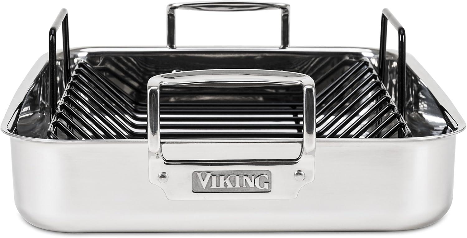 Viking 3-Ply Roasting Pan with Nonstick Rack