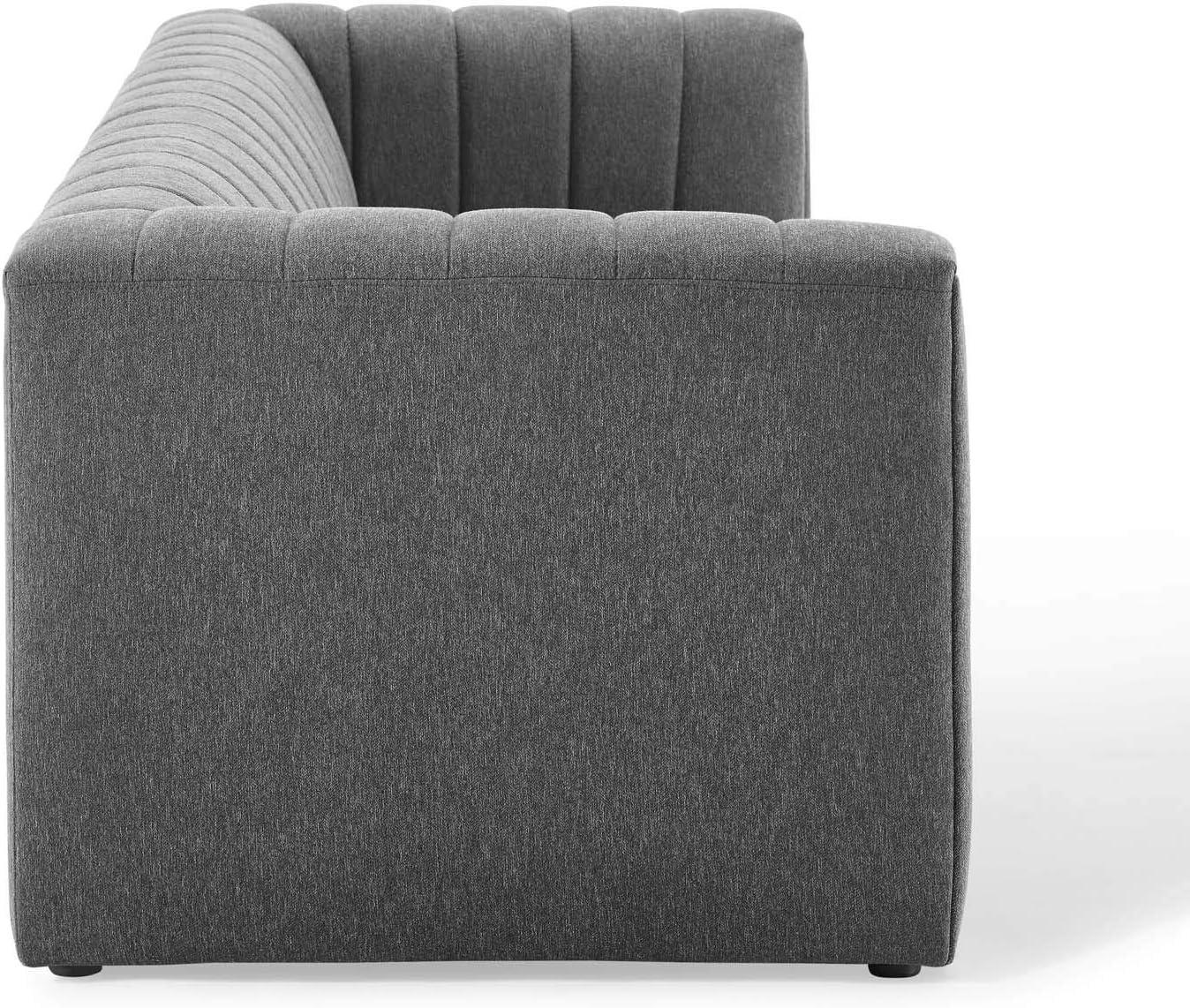 Fabric 91'' Reception Sofa