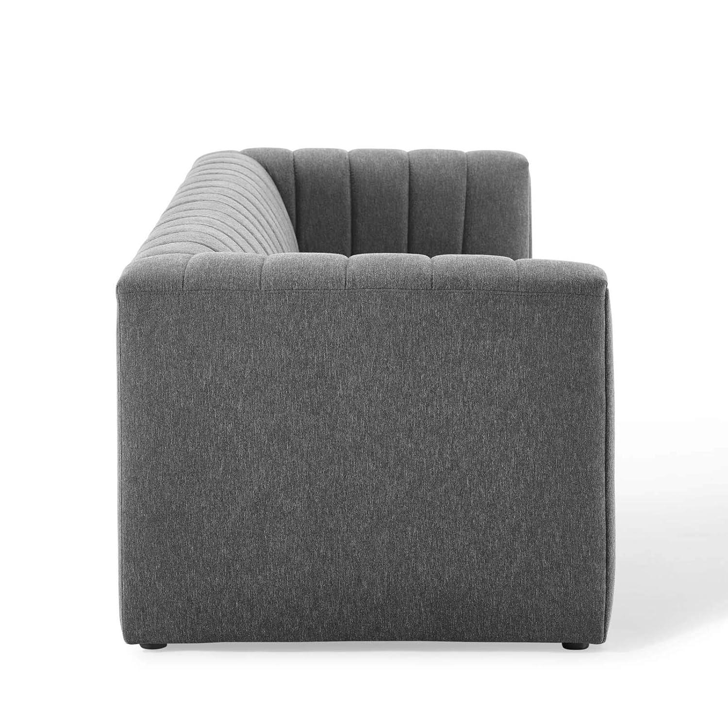 Fabric 91'' Reception Sofa