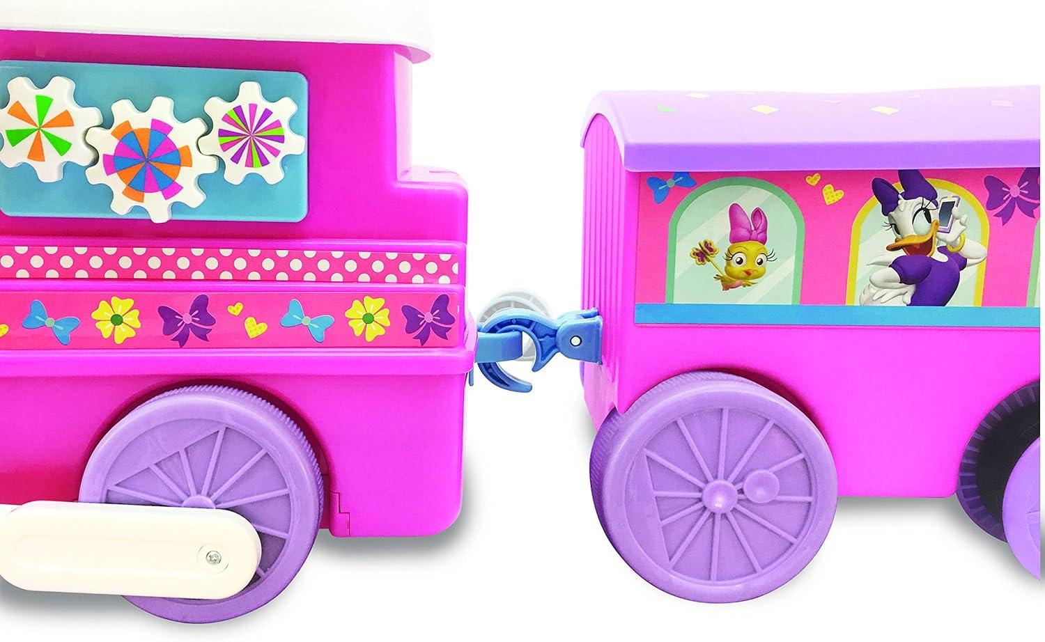 Kiddieland Disney Minnie Mouse Ride-On Motorized Train With Track