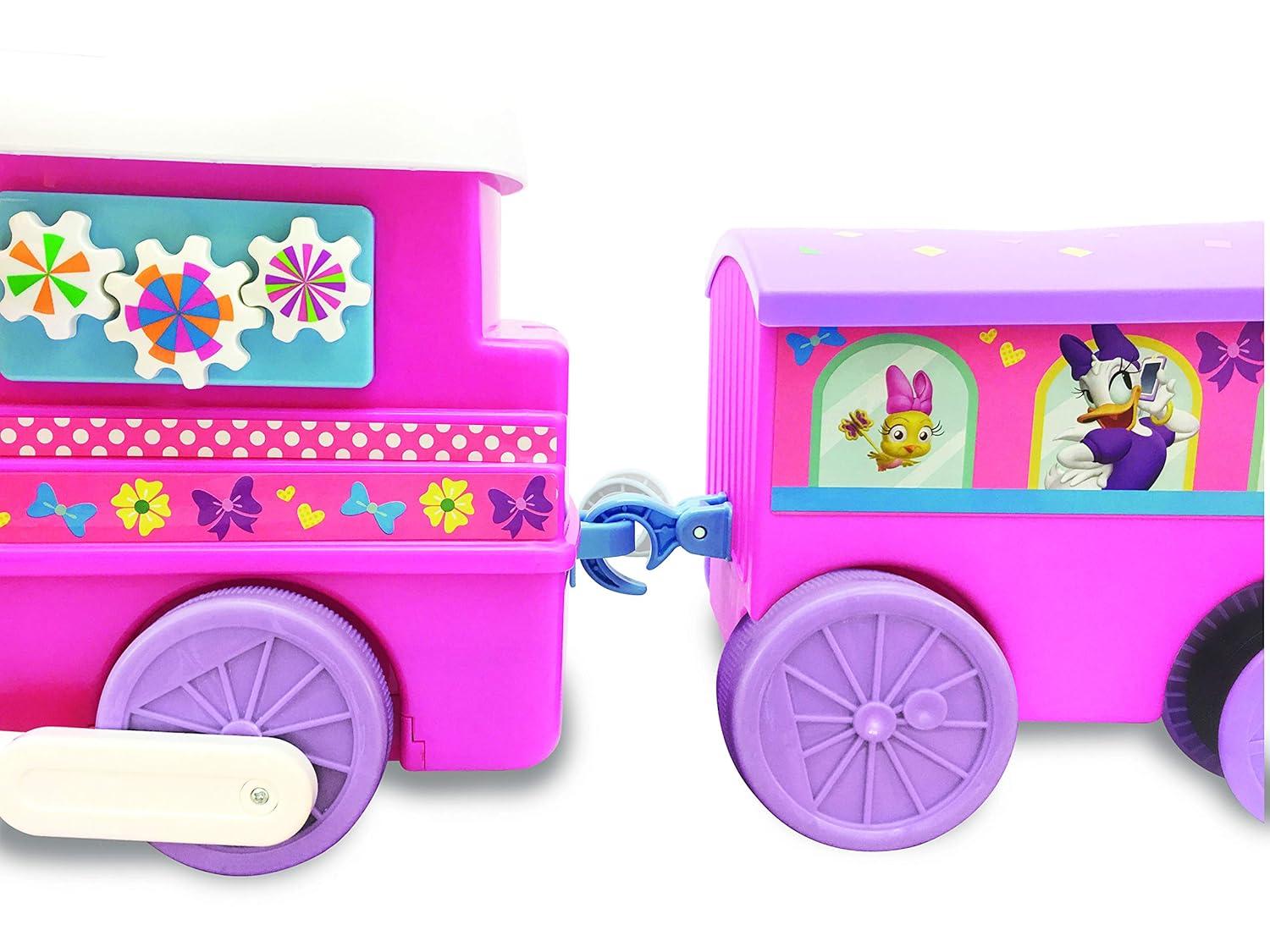 Kiddieland Disney Minnie Mouse Ride-On Motorized Train With Track