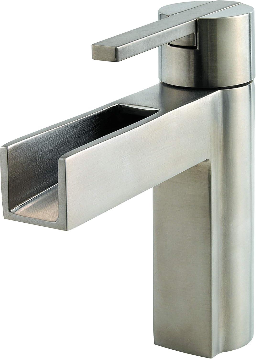 Vega Single Control 4" Centerset Bathroom Faucet in Brushed Nickel