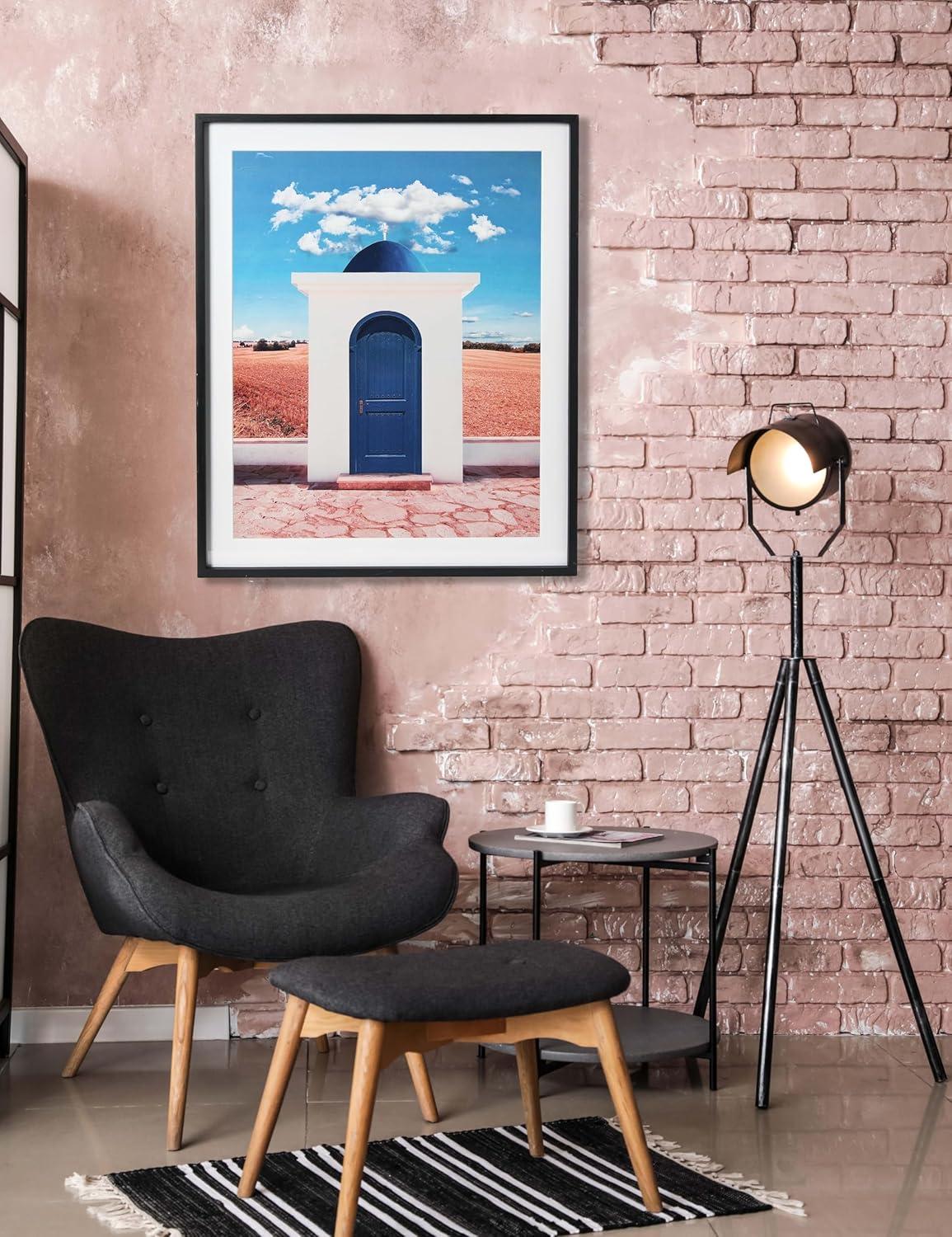 Creative Co-Op Wood Framed Architecture Photograph