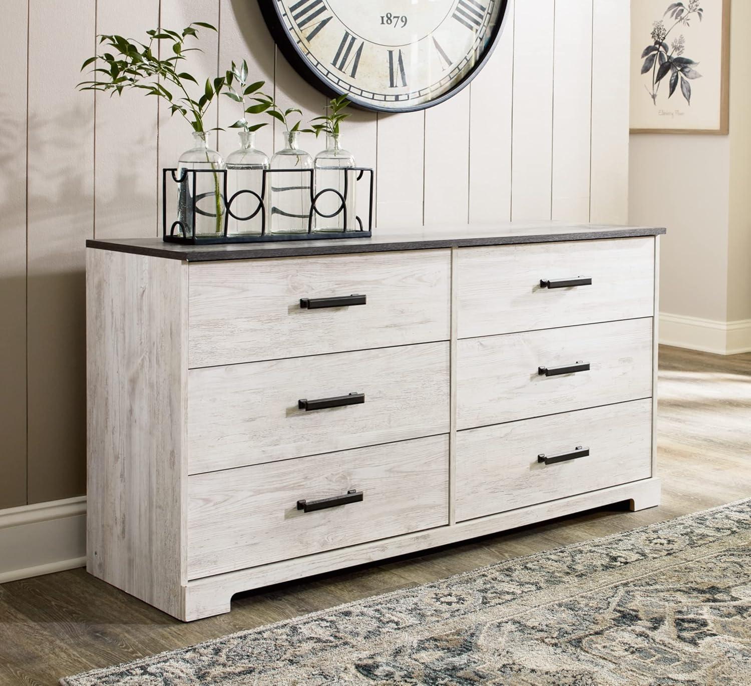 Shawburn Two Toned 6 Drawer Dresser