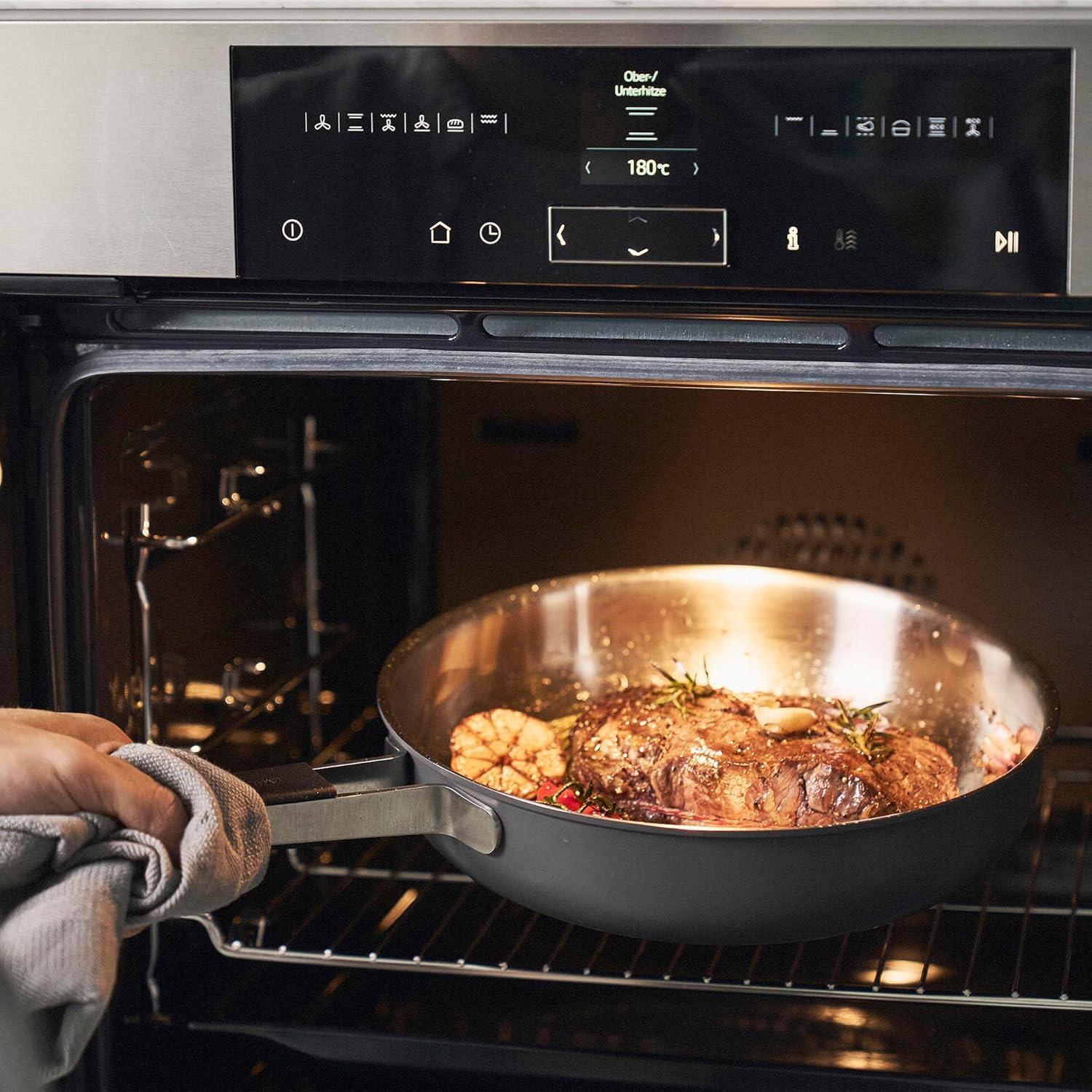 ZWILLING J.A. Henckels ZWILLING Pure 9.5-Inch Stainless Steel Ceramic Nonstick Fry Pan