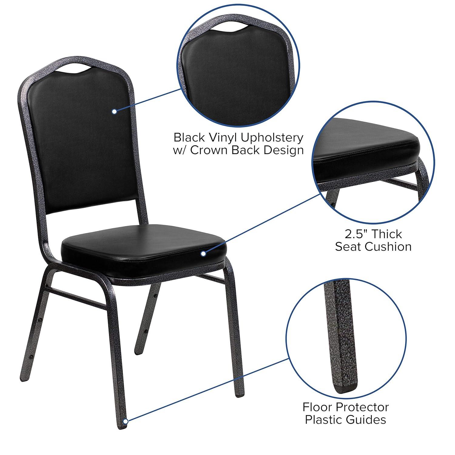 Flash Furniture Crown Back Stacking Banquet Chair