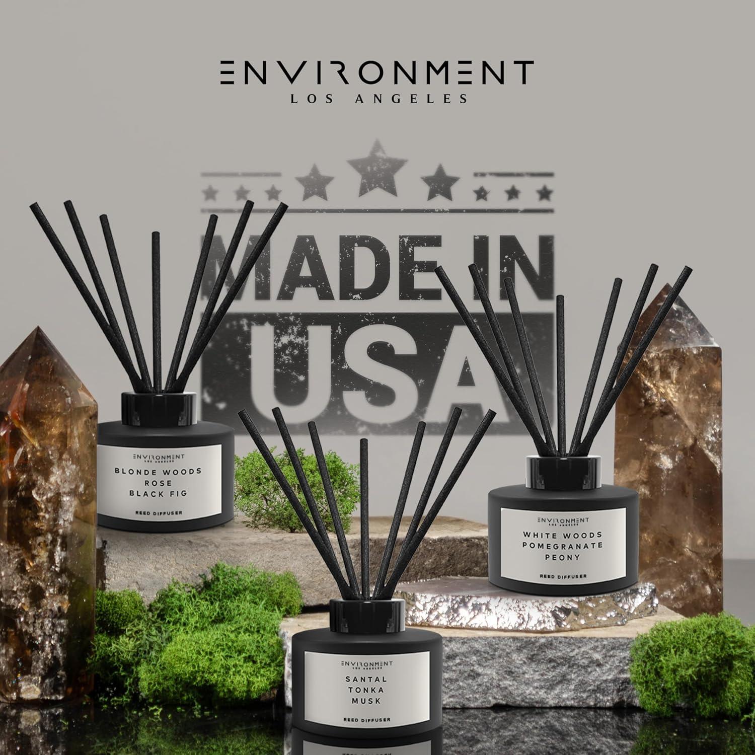 ENVIRONMENT 200mL Reed Diffuser Inspired by The Ritz Carlton Hotel® - Marine | Bergamot | Jasmine