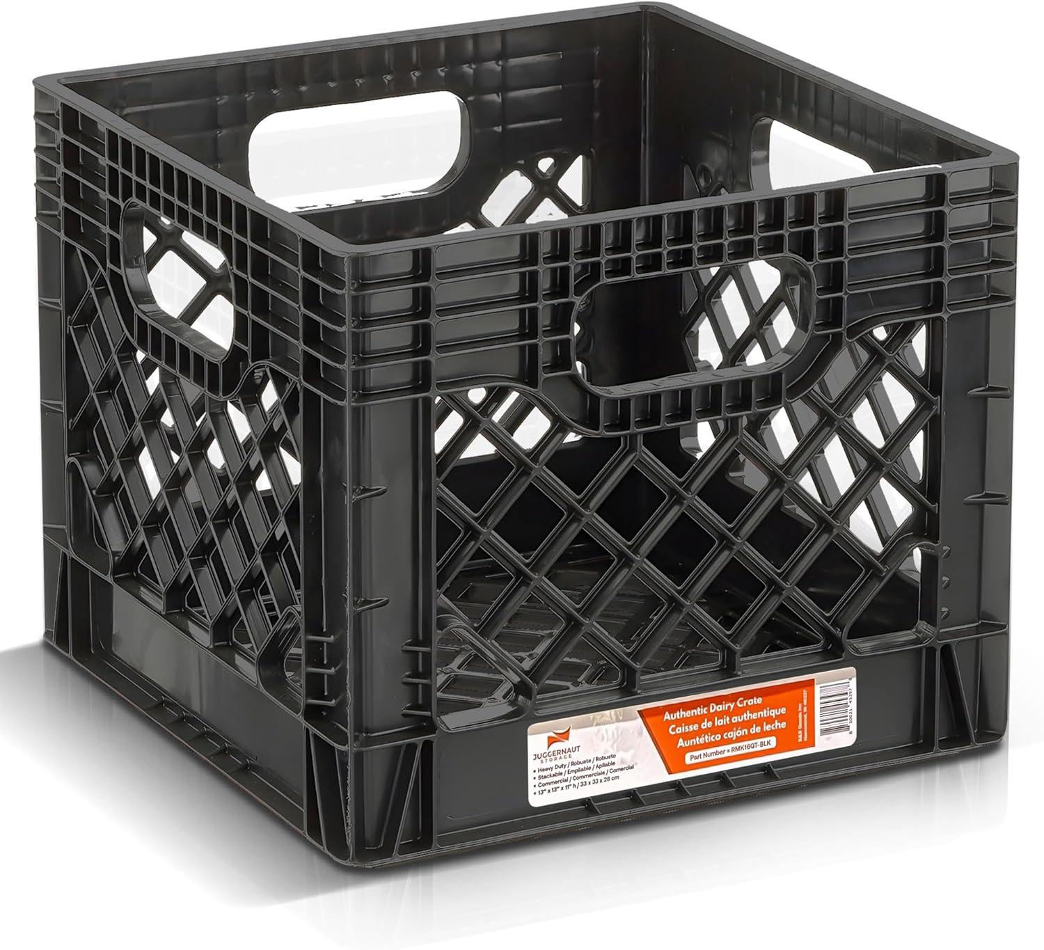 Juggernaut Storage Juggernaut Storage Crate for Office Storage & Classroom Organization, 2-Pack