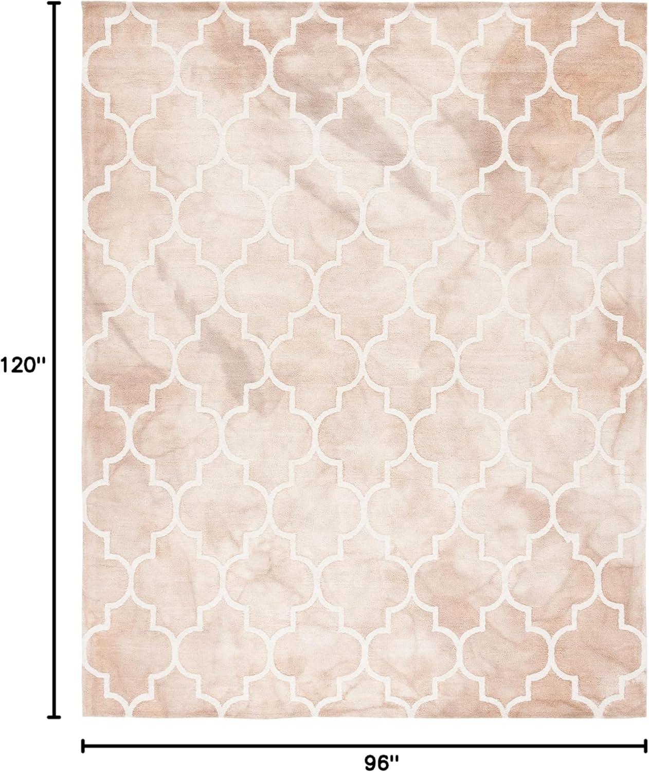 Dip Dye DDY535 Hand Tufted Area Rug - Beige/Ivory - 8'x10' - Safavieh.