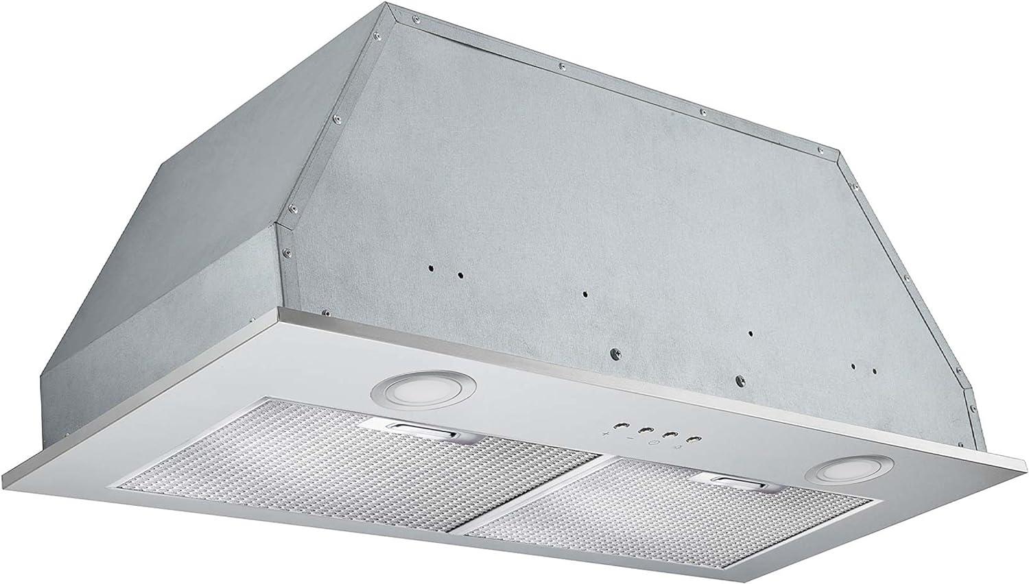 Inserta Plus 28-Inch Stainless Steel Ducted Range Hood