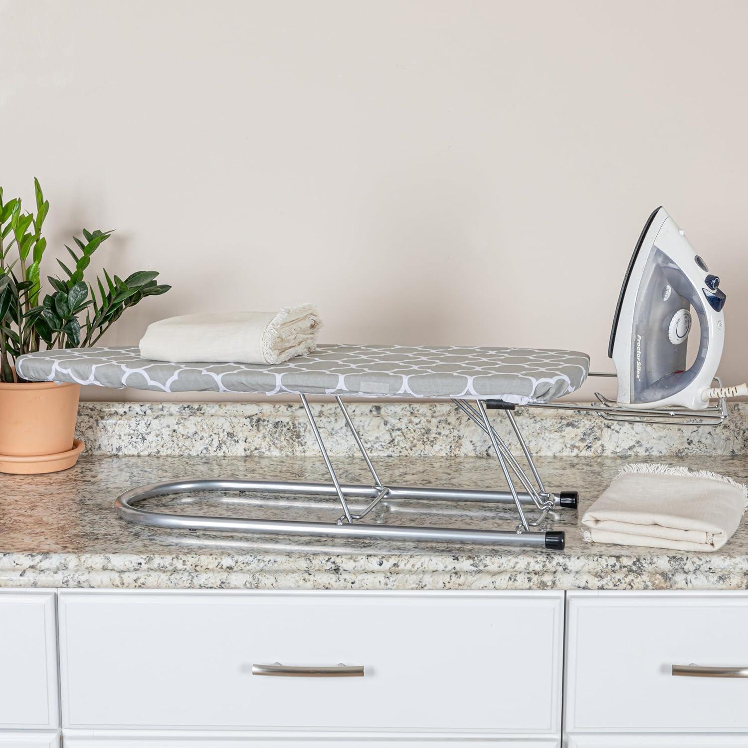 Household Essentials Metal Tabletop Ironing Board