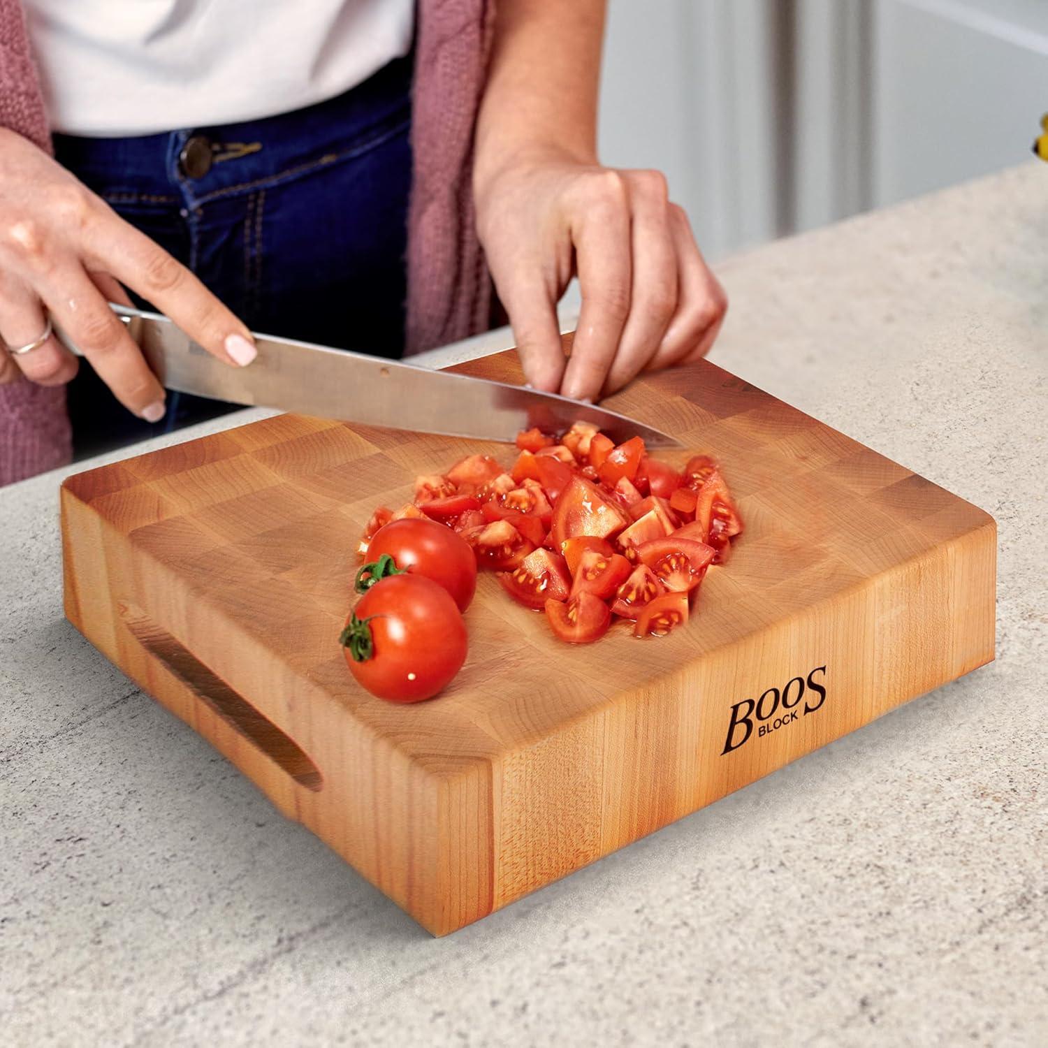 John Boos John Boos Chinese Cutting Board 3" End Grain Reversible