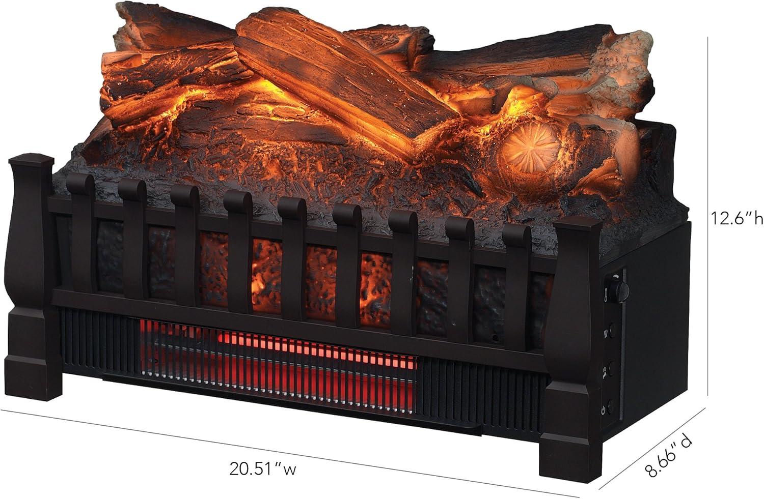 Duraflame 20-in Infrared Electric Fireplace Log Set