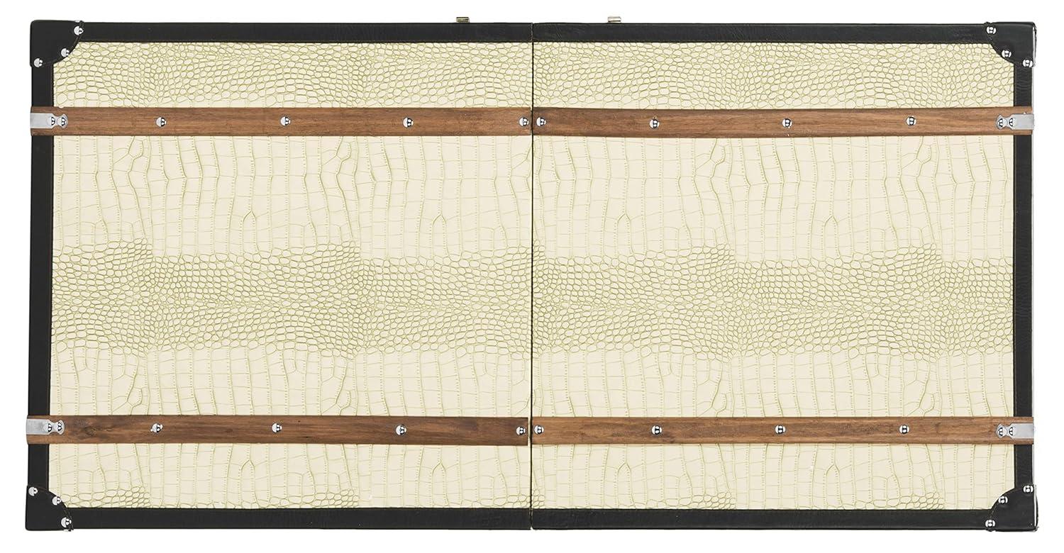 Zoe Trunk/Coffee Table - Cream - Safavieh