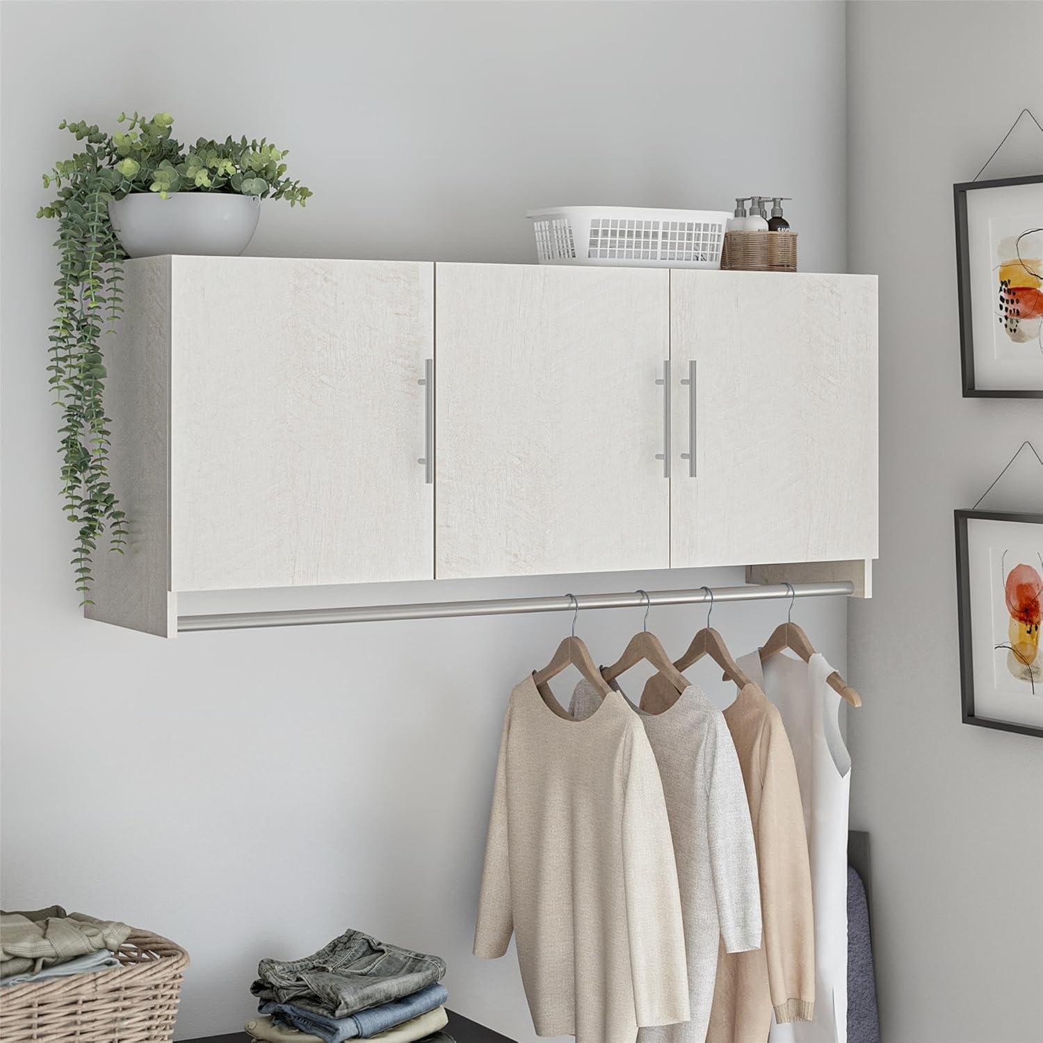 Systembuild Camberly 3 Door Wall Cabinet with Hanging Rod