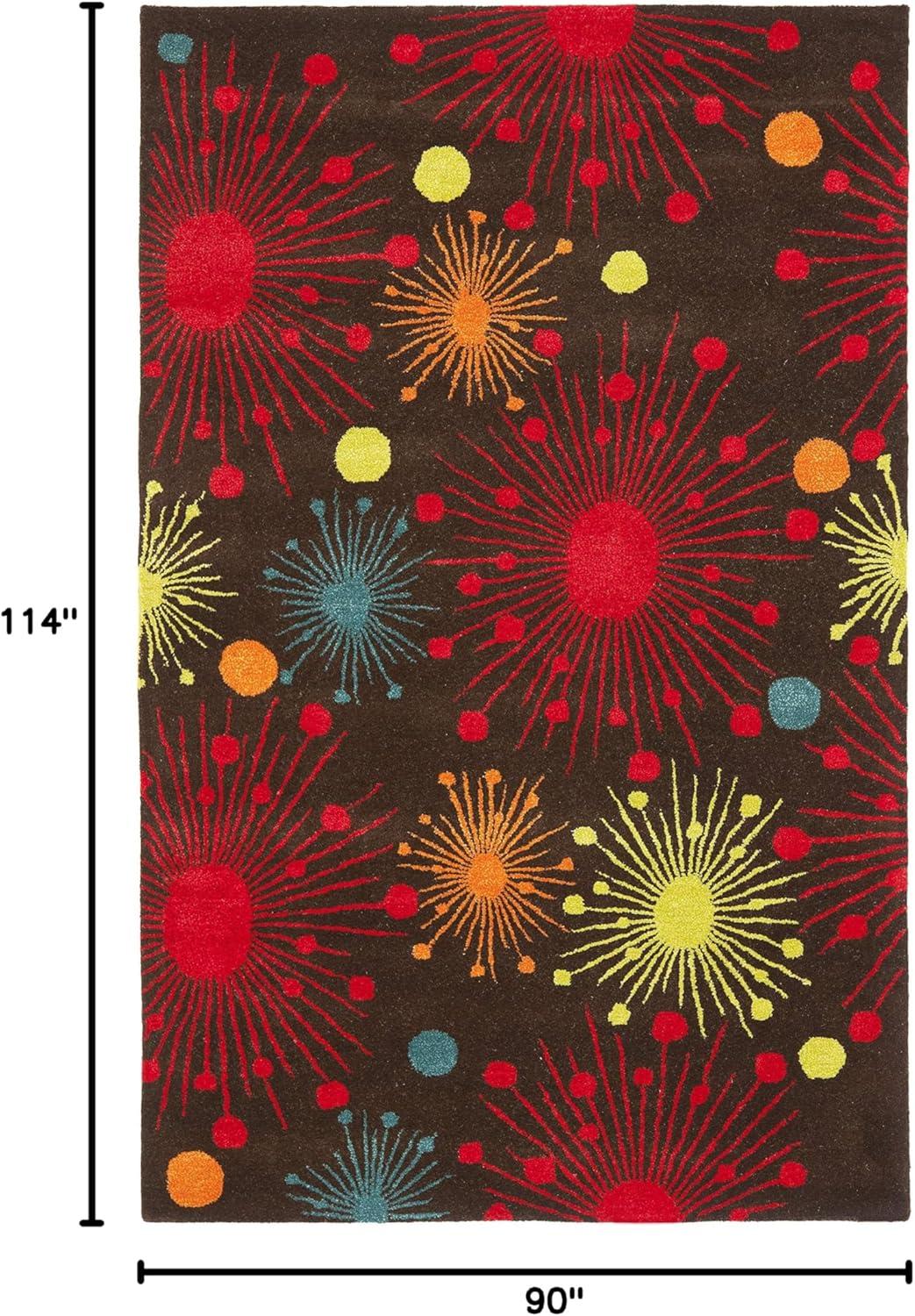 Amier Hand Tufted Wool And Viscose Floral Rug