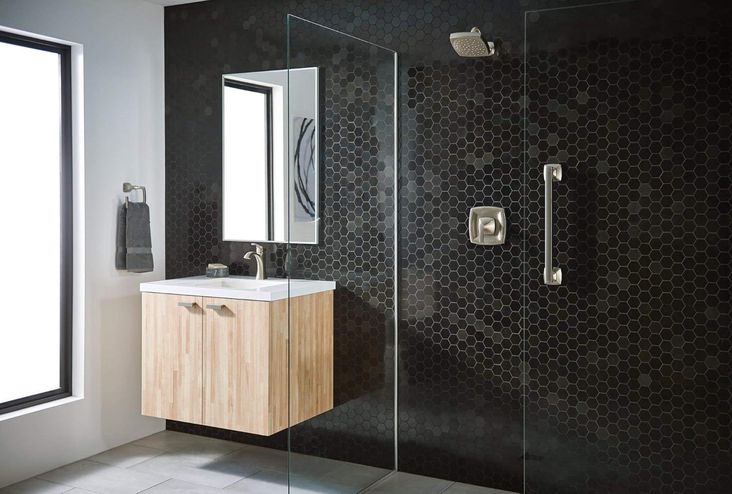 Moen Voss Stainless Steel Transitional Bathroom Grab Bar