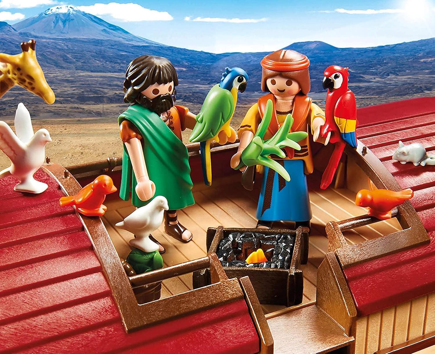 Multicolor Playmobil Noah's Ark with Figures and Animals