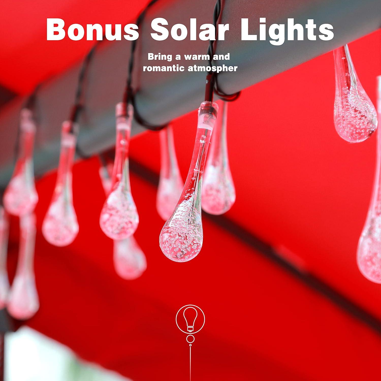 PURPLE LEAF 3-Seat Deluxe Outdoor Patio Porch Swing with Weather Resistant Steel Frame, Adjustable Tilt Canopy, Cushions and Pillow Included, Terra