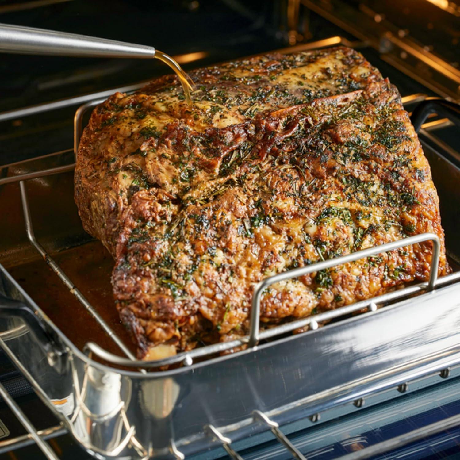 KitchenAid Stainless Steel Roasting Pan with Rack