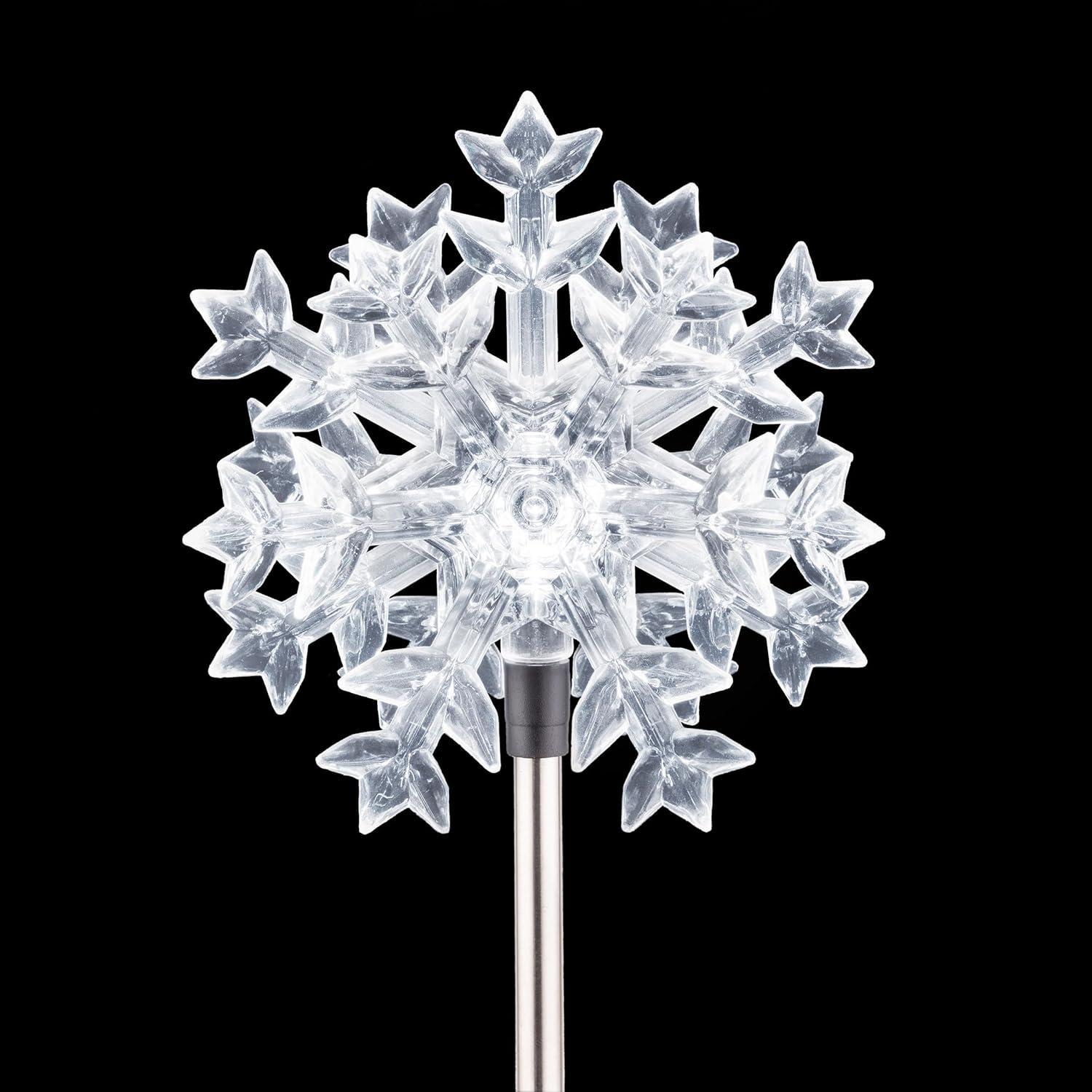 Snowflake Garden Stake