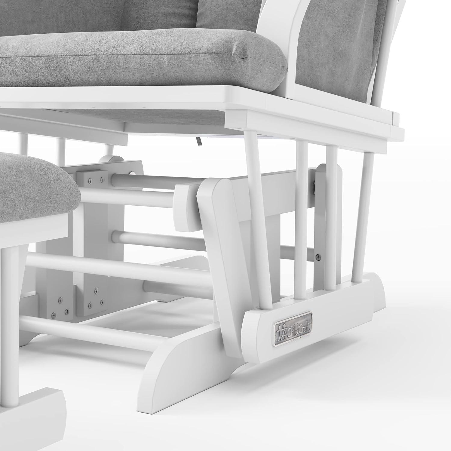 Child Craft Cozy Glider Rocker and Ottoman