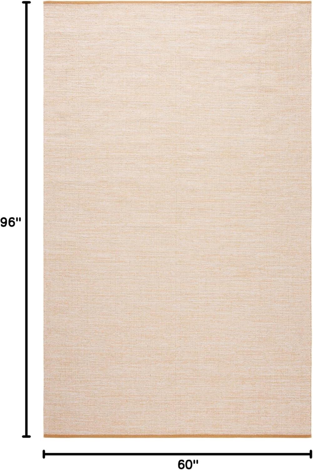 Montauk MTK250 Hand Woven, Flat Weave Indoor Area Rug - Gold - 5'x8' - Safavieh