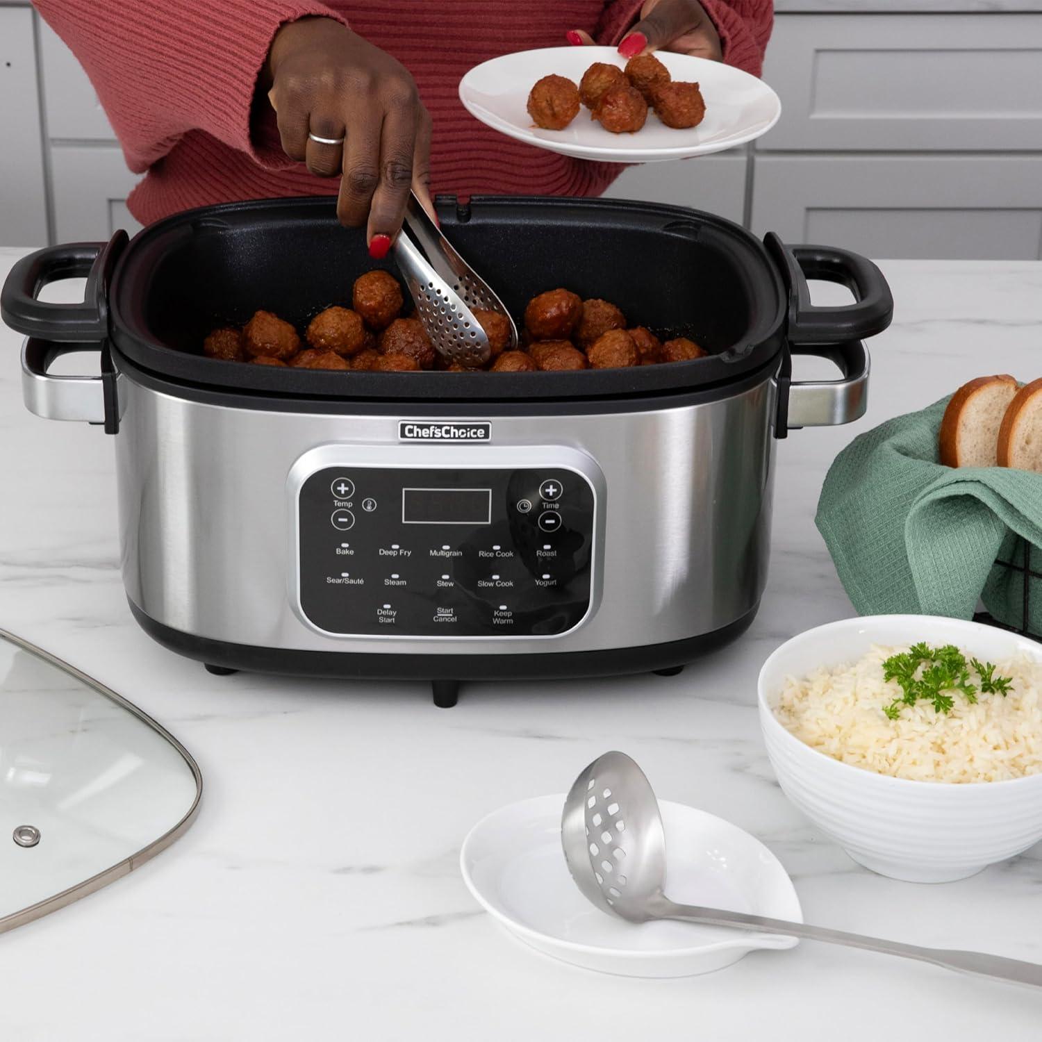 Chef'sChoice 6-Quart Stainless Steel Digital Multi-Cooker