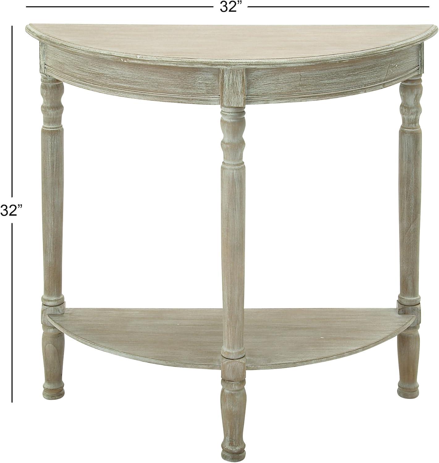 32" x 32" Traditional Wood Console Table - Olivia & May