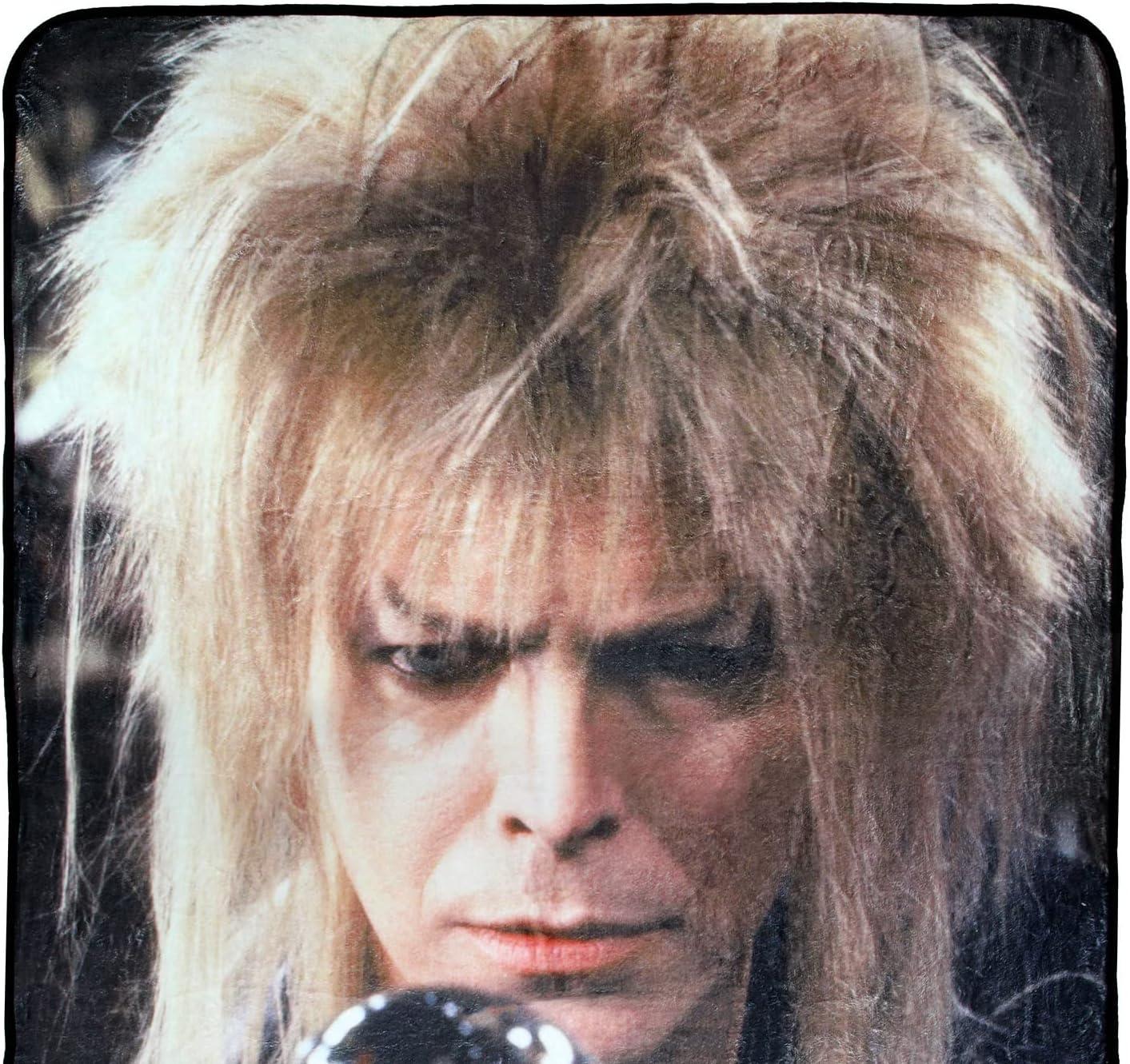 Labyrinth The Movie Jareth The Goblin King Super Soft Fleece Throw Blanket