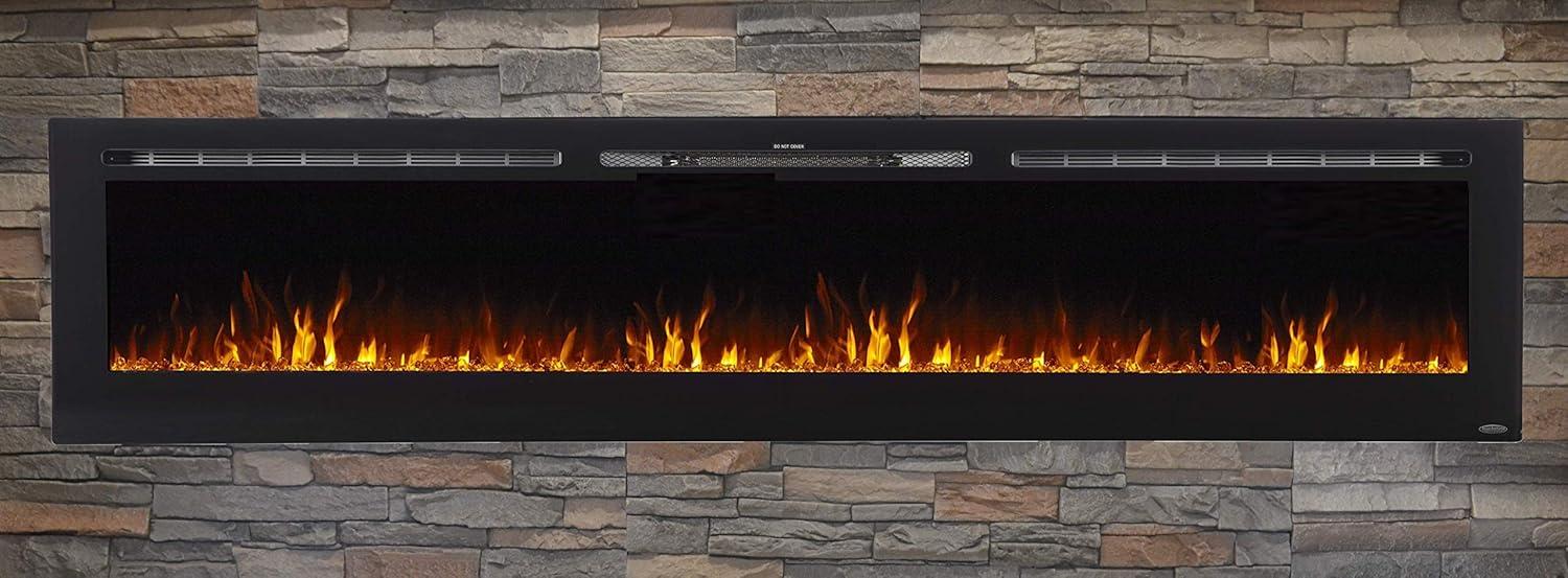 Touchstone The Sideline 100 80032 100" Recessed Electric Fireplace