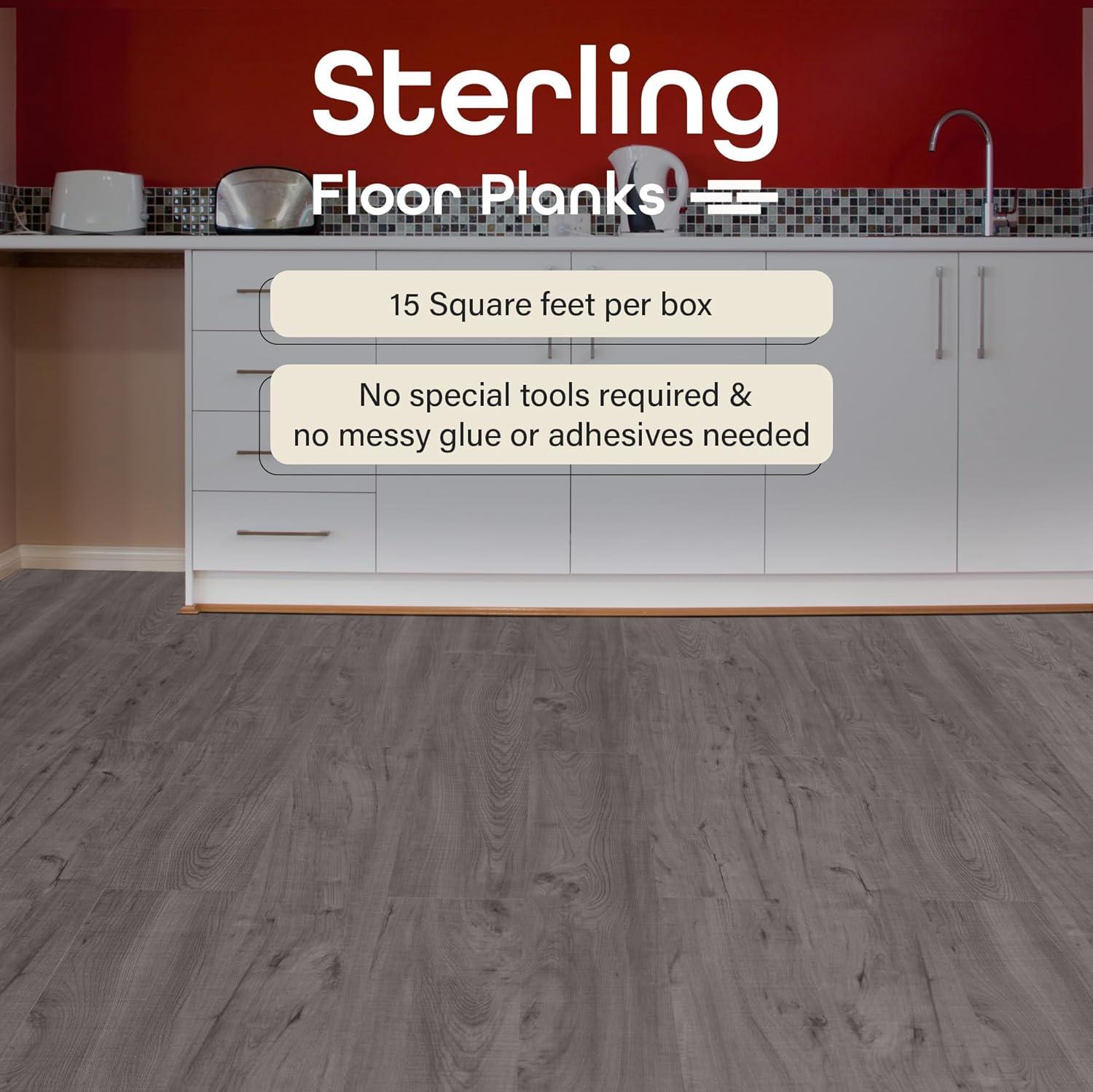 Sterling 0.078'' Thick 6'' W x 36'' L Plank