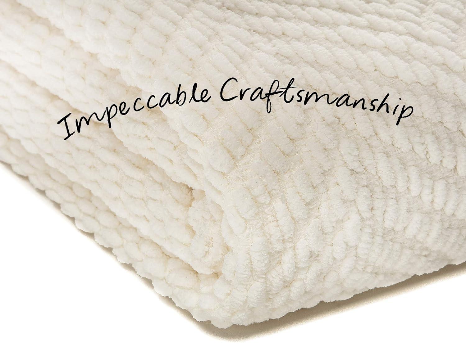 Chanasya Textured Knitted Throw