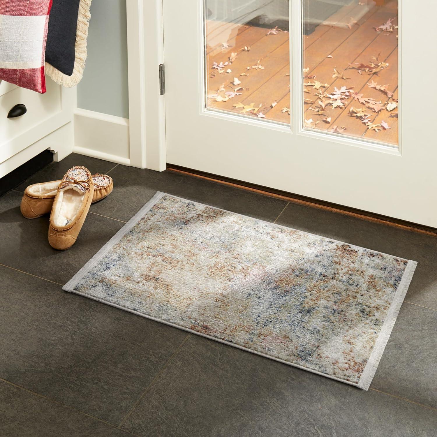 Town & Country Everyday Rein Everwash Washable Area Rug Brown/Beige