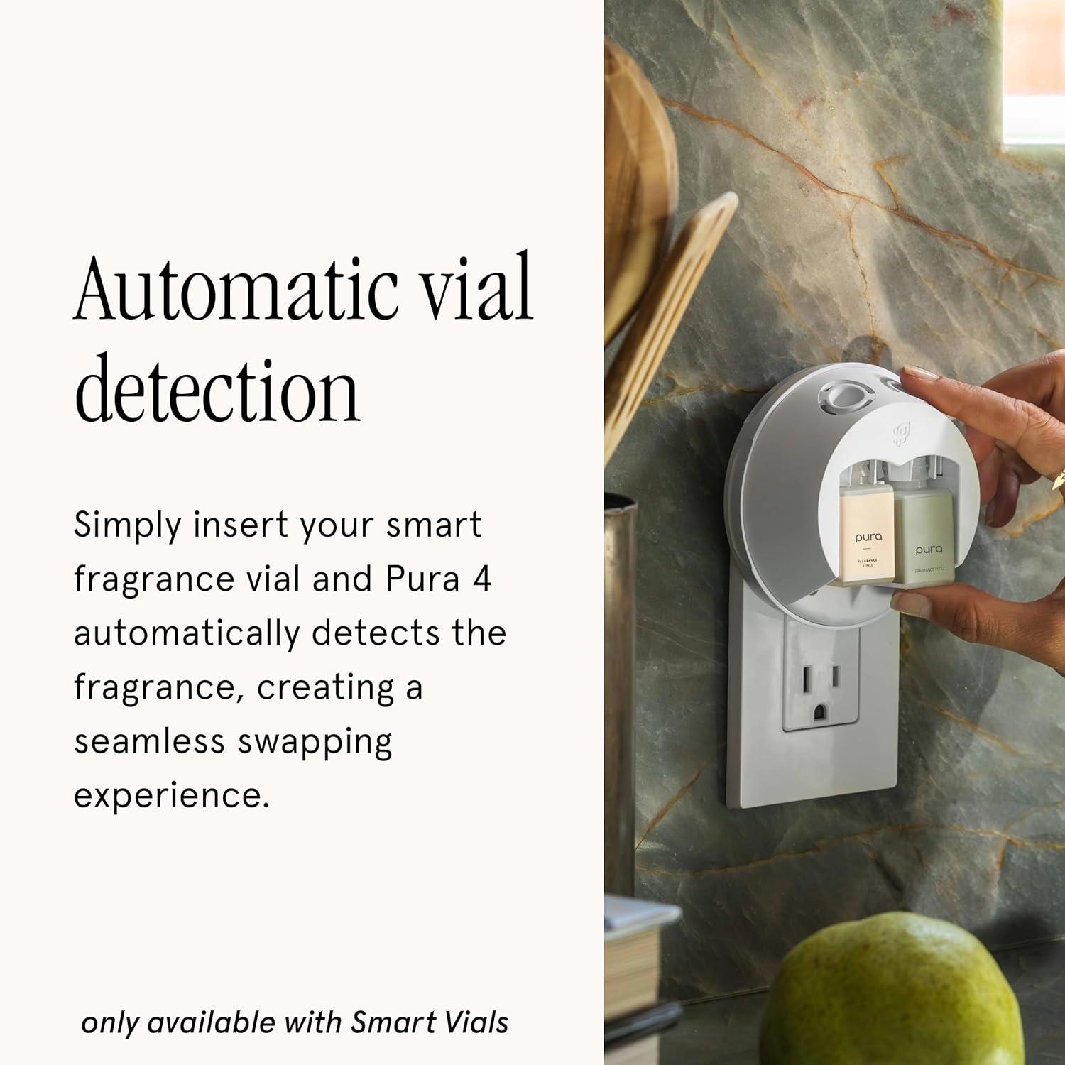 Smart Home Fragrance Diffuser Starter Set - Guy Fox SoHo and Noma Refills - Wi-Fi connected, customizable home scent