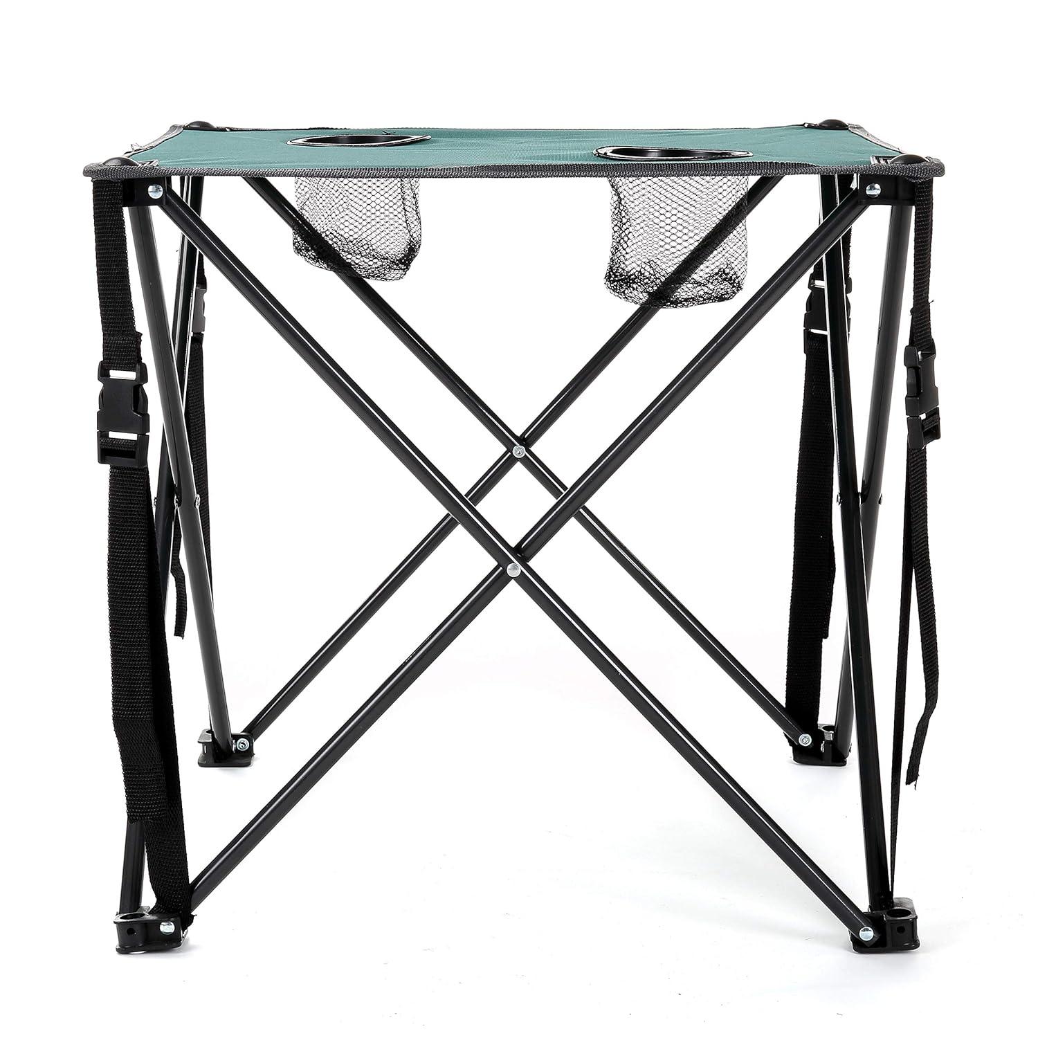 ARROWHEAD Outdoor Square Fabric Outdoor Folding Camping Table