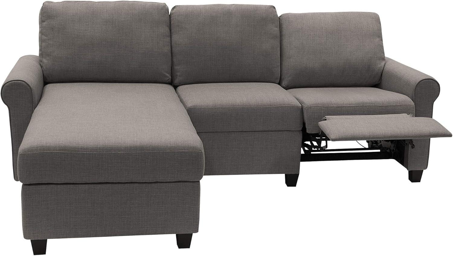 Serta Palisades Reclining Sectional Sofa with Storage Chaise