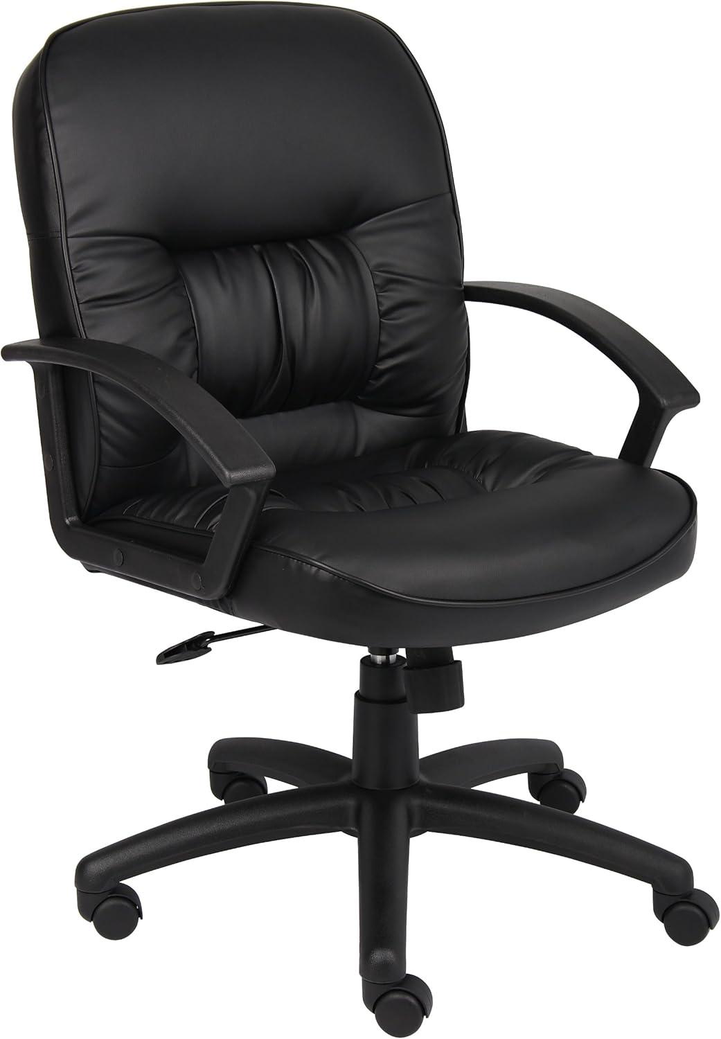Boss Office Products Ergonomic Vinyl Executive Chair