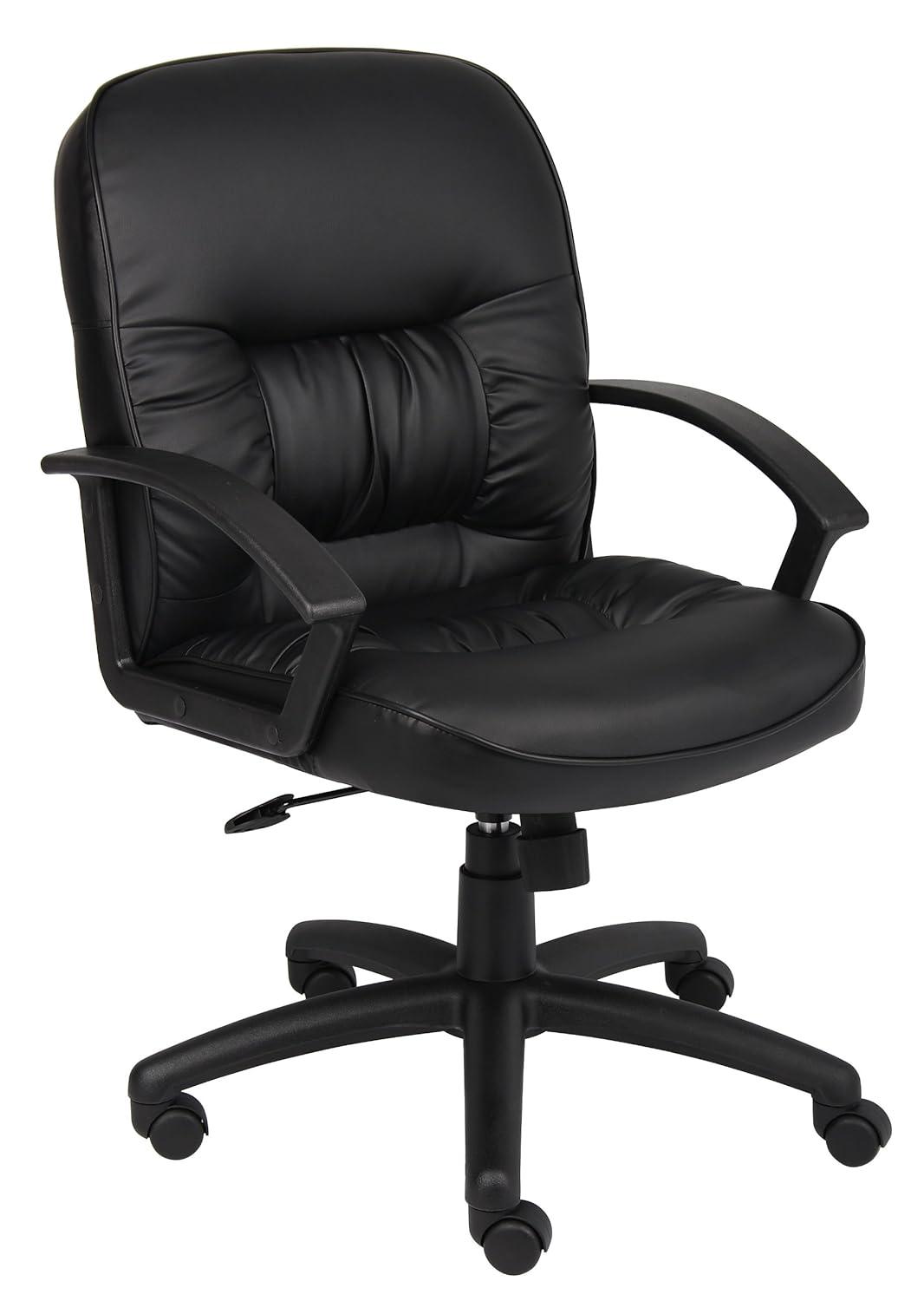 Boss Office Products Ergonomic Vinyl Executive Chair