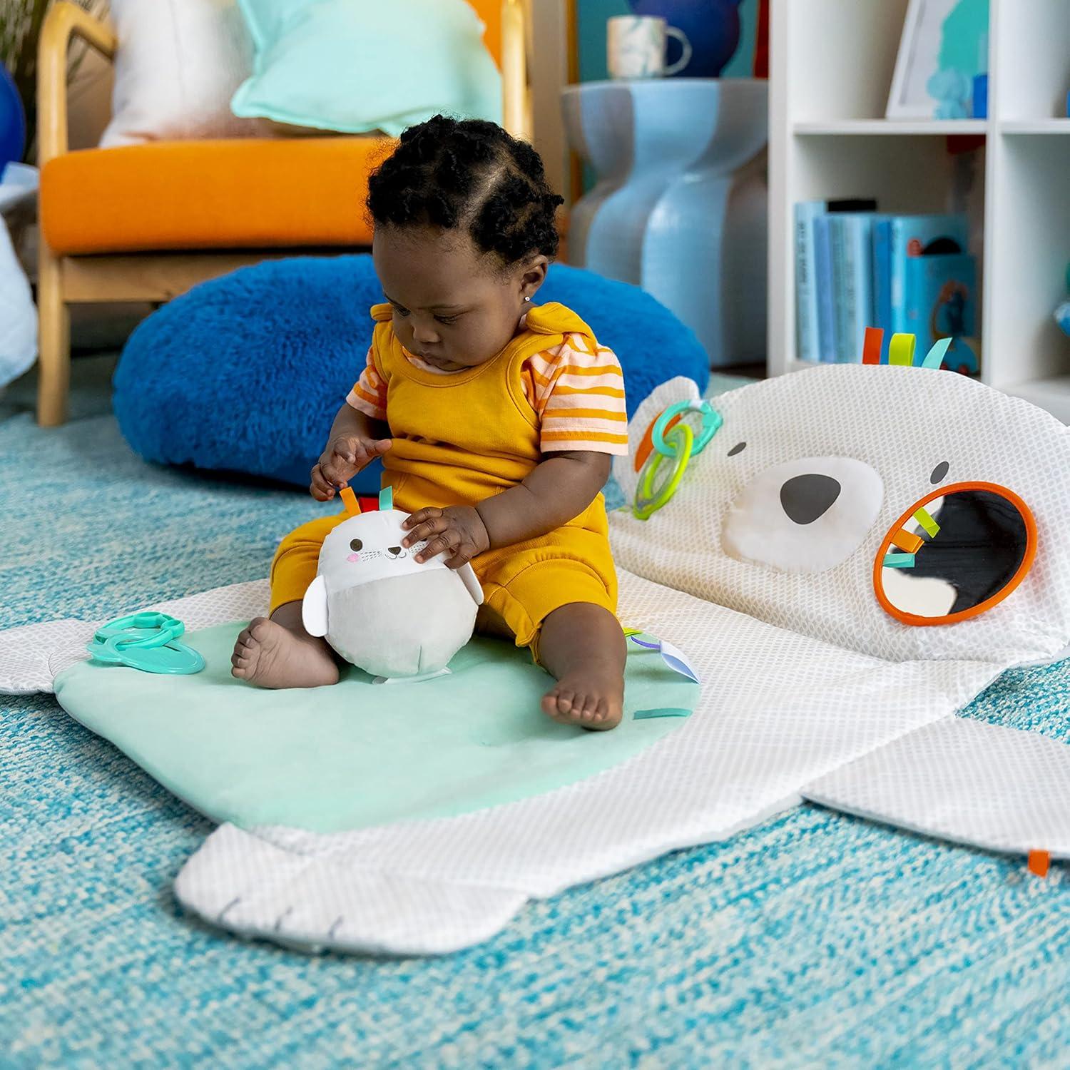 Bright Starts Tummy Time Prop & Play Mat