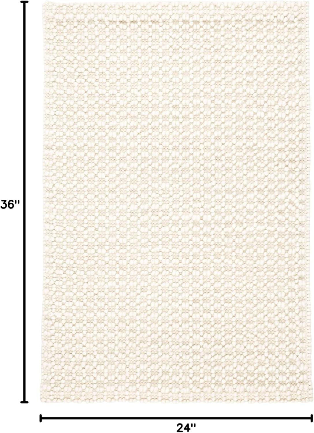 Hooper Ivory Handwoven Wool Rug