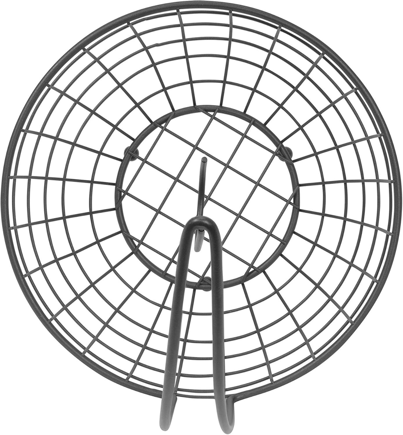 Grid Industrial Gray Industrial Gray Small Fruit Tree Basket