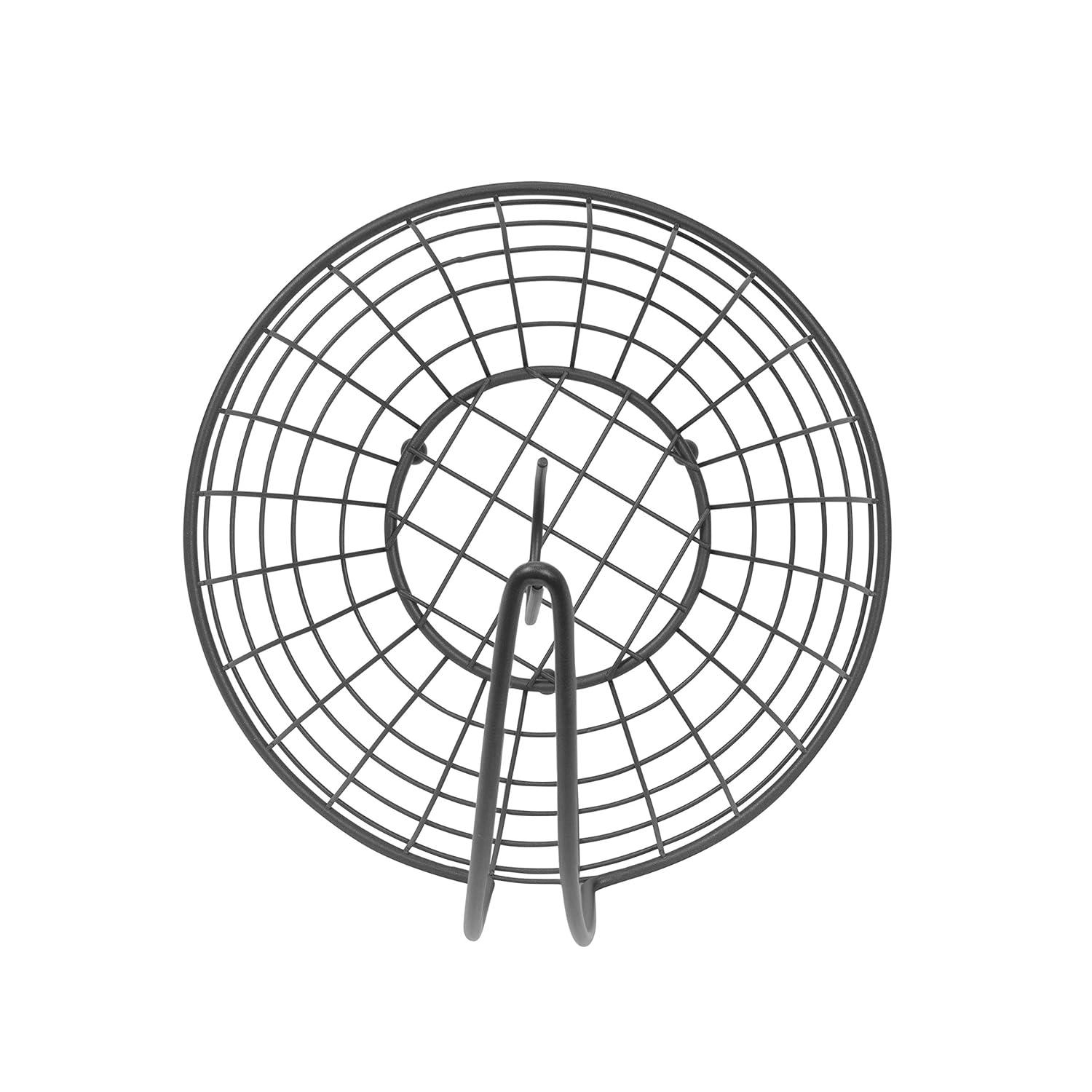 Grid Industrial Gray Industrial Gray Small Fruit Tree Basket