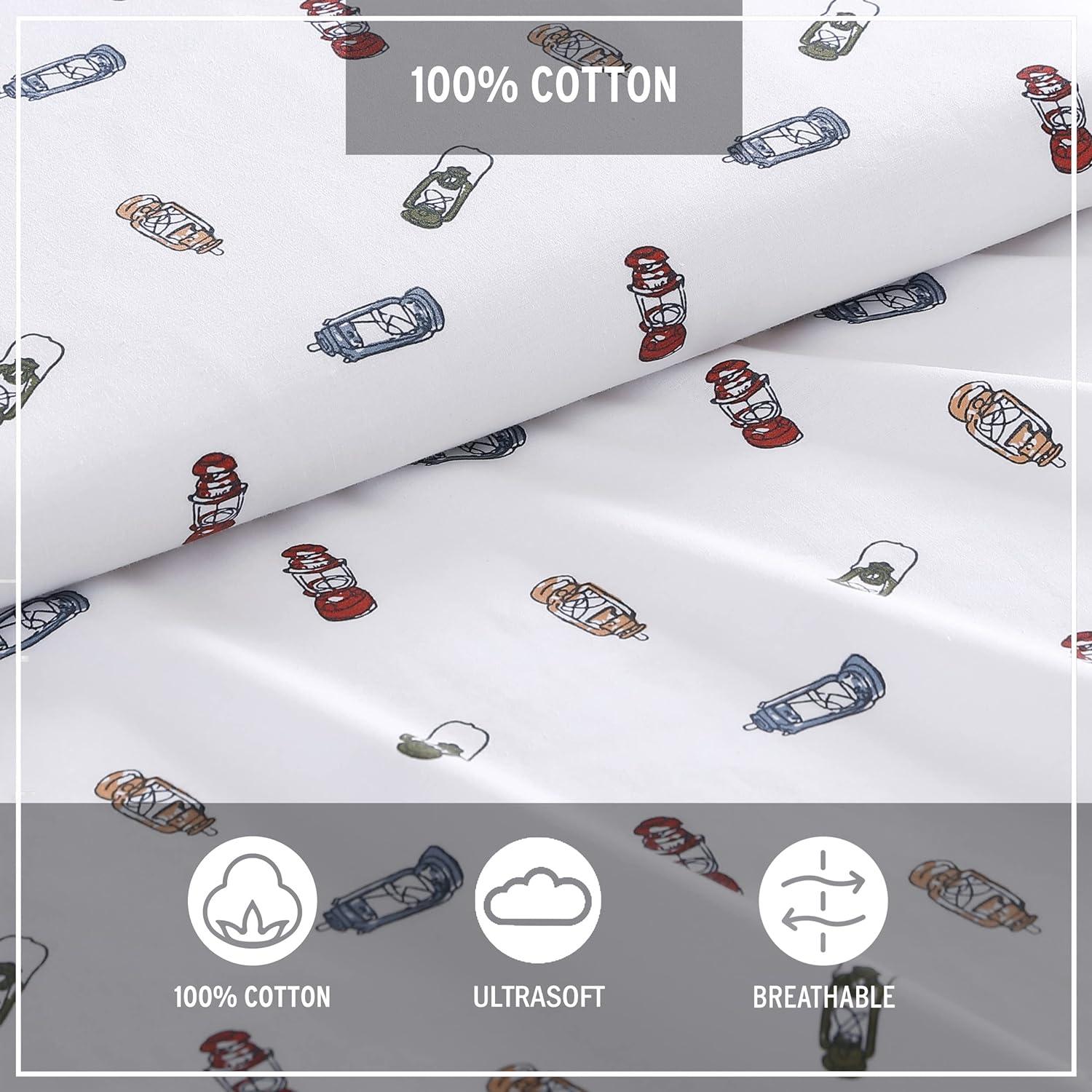 Eddie Bauer Printed Cotton Percale Sheet Sets