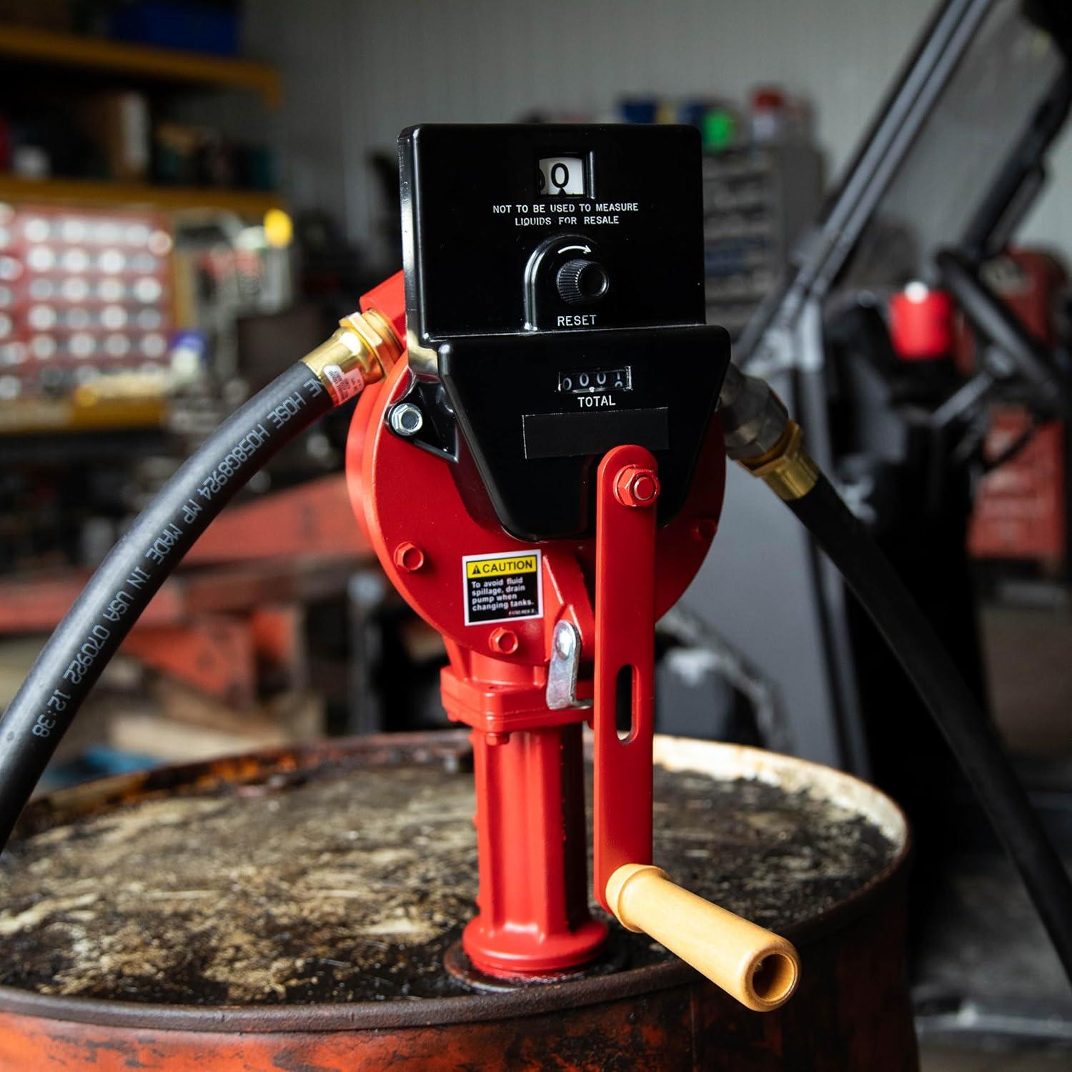 Fill-Rite Hand Drum Pump,Rotary,13 oz. per stoke HAWA FR112AC