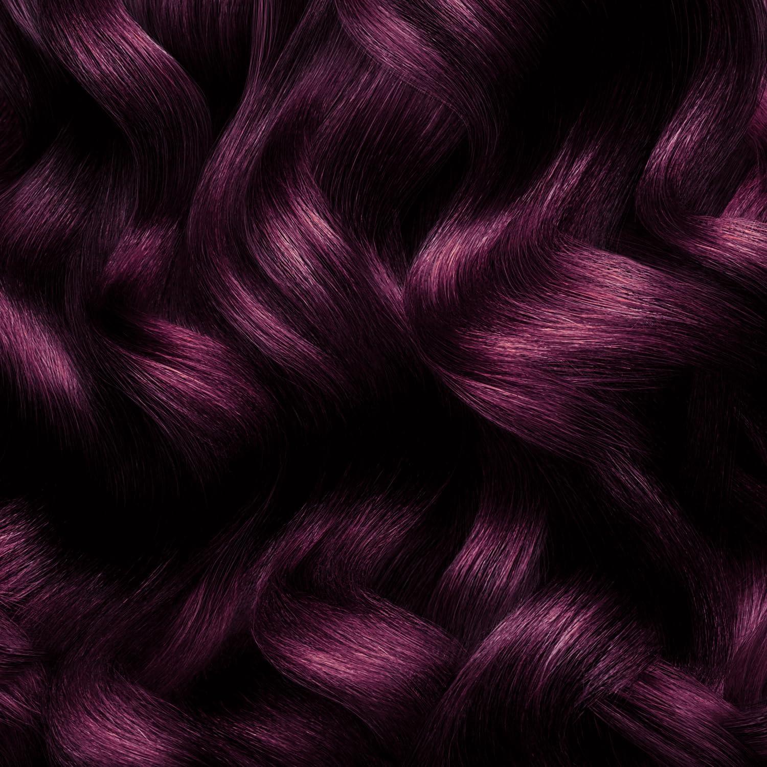 Intensive Shine Permanent Violet Crème Hair Color for Dark Hair