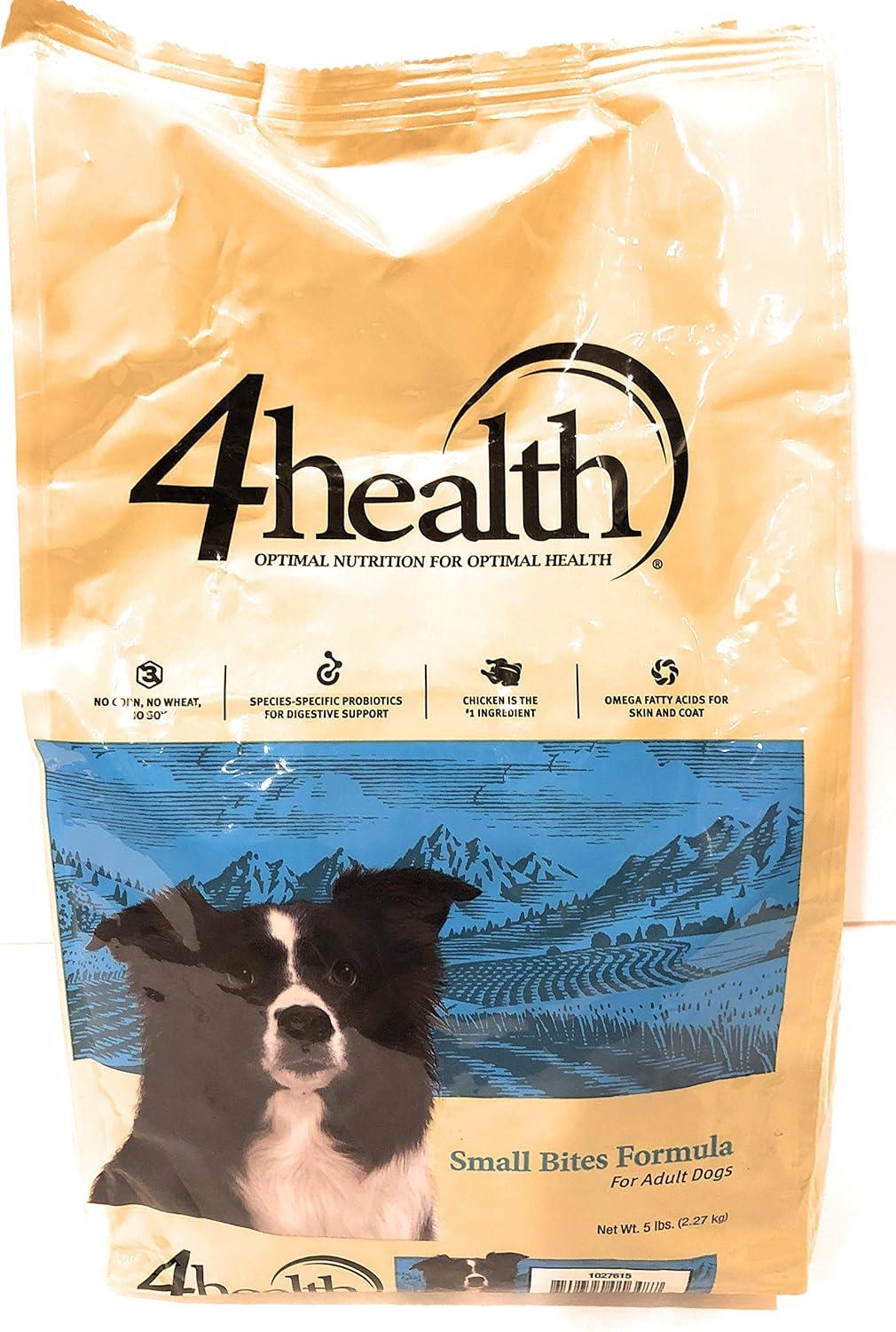 4health Small Bites Formula Adult Dry Dog Food, 5 lb. Bag